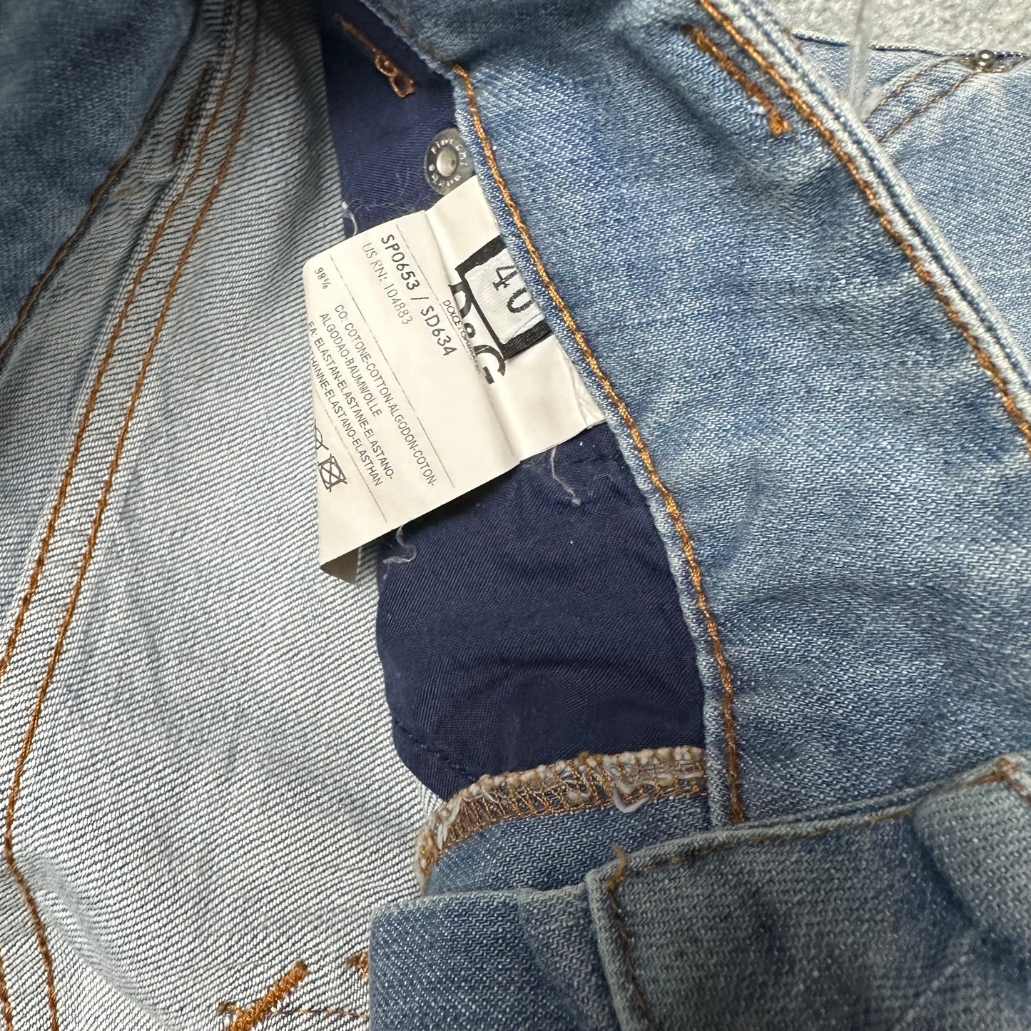 Vintage Dolce & Gabbana Jeans Low Waist mit Schlag (S)