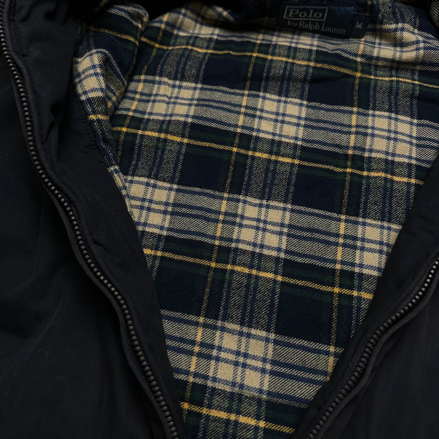 Vintage Ralph Lauren Harrington Jacke gefüttert (M)