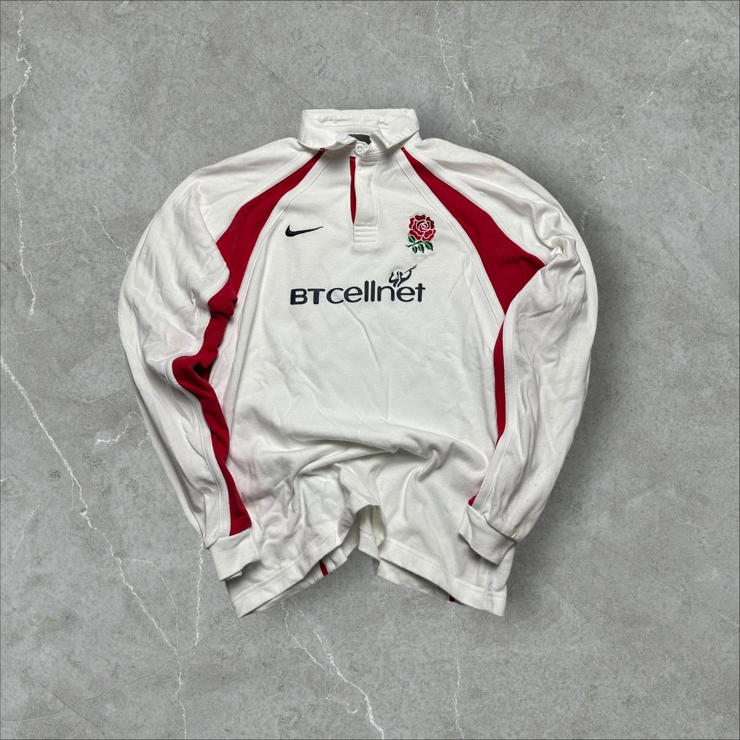 Vintage Nike England Rugby Shirt 2009 (S)