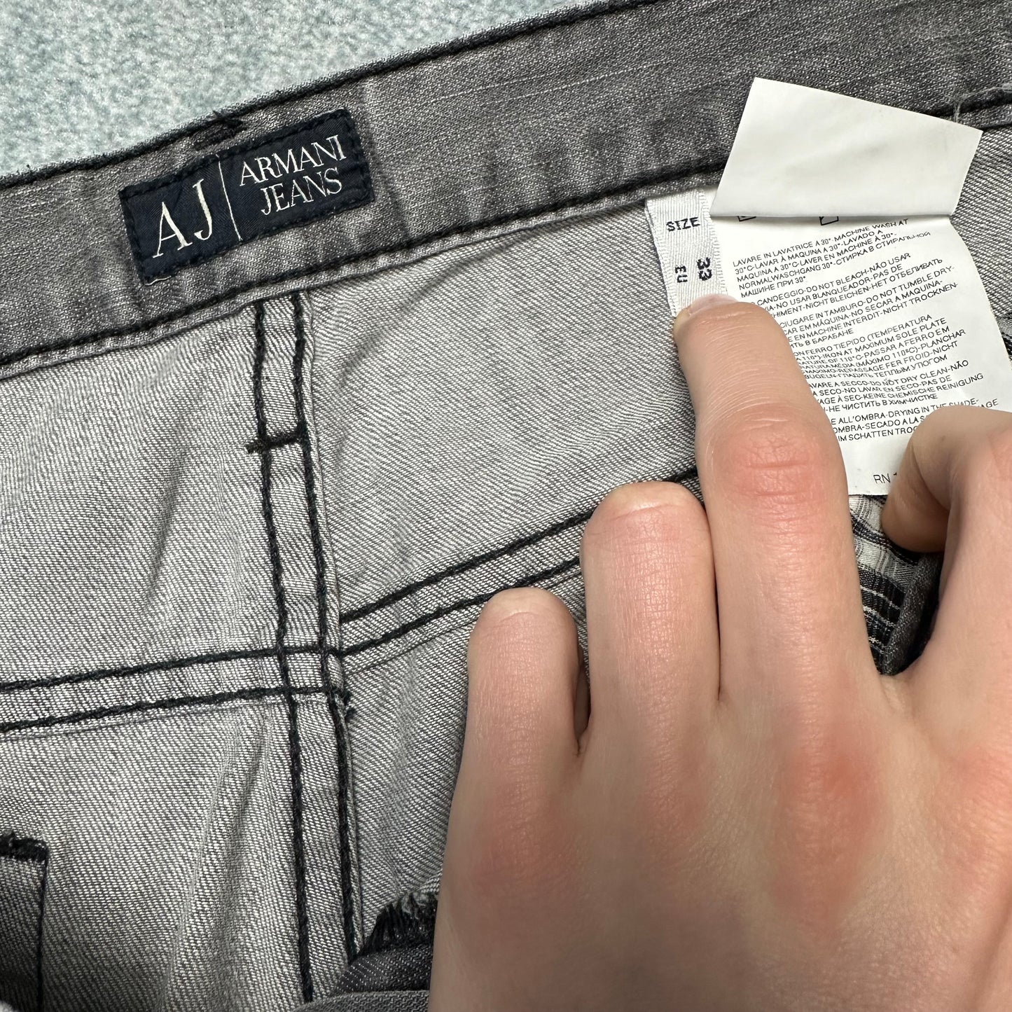 Vintage Armani Jeans (M-L)