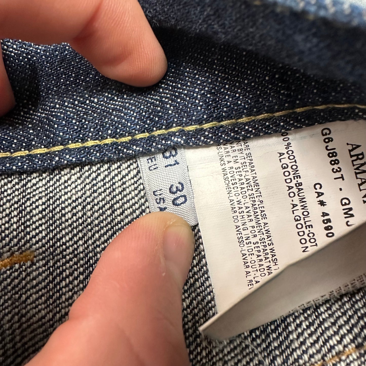 Vintage Armani Jeans (S)