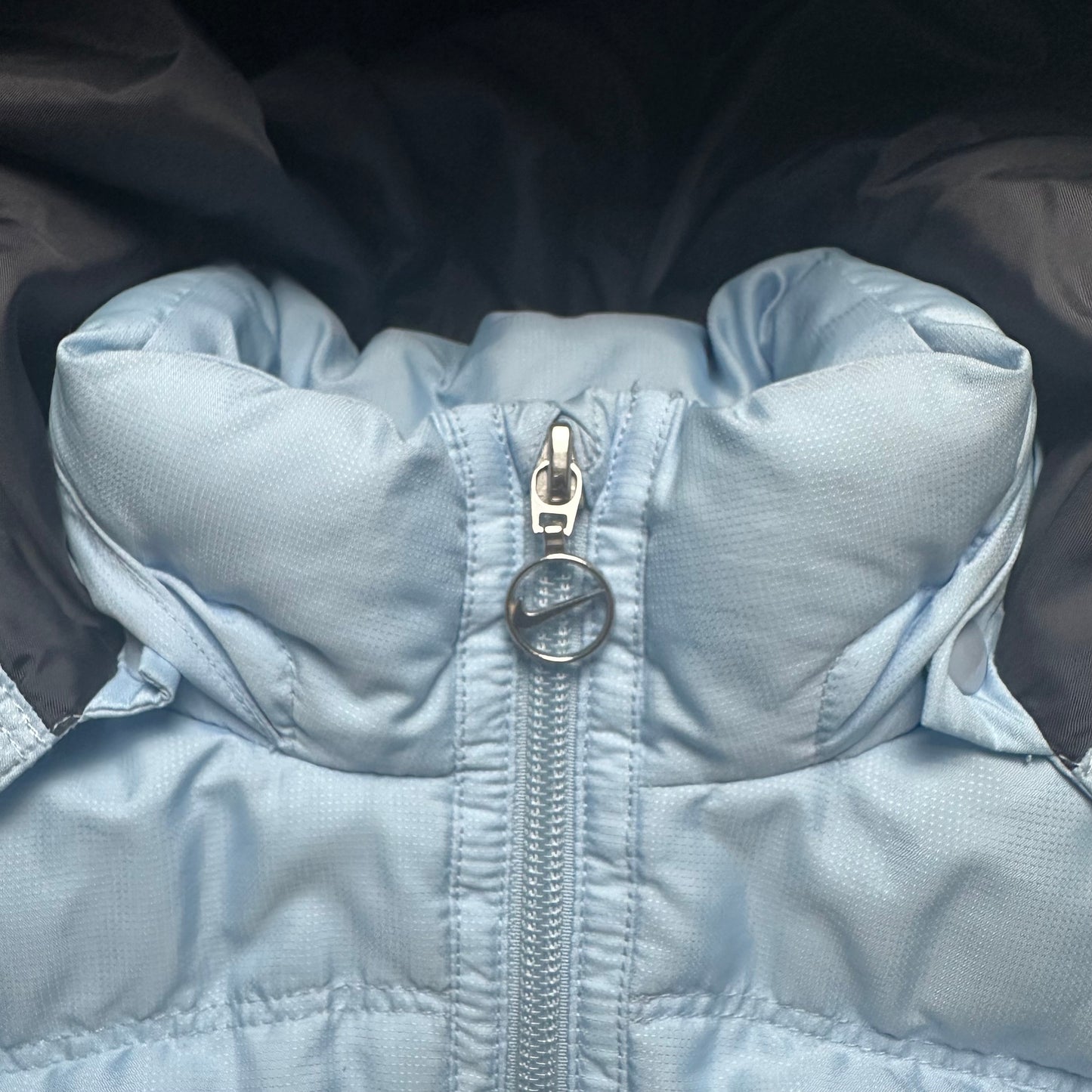 Vintage Nike Weste Babyblau (S)