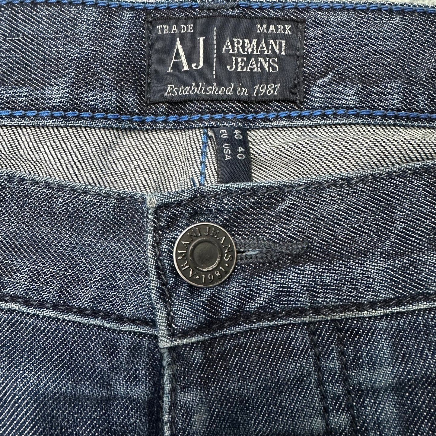 Vintage Armani Jeans Größe W40L34 (XL-XXL)