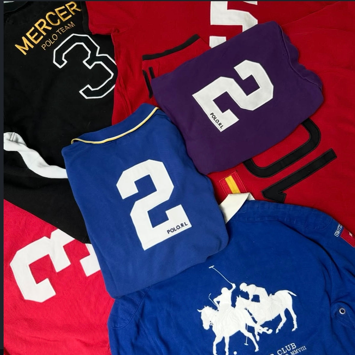 NEW SHIRTS AND POLOS