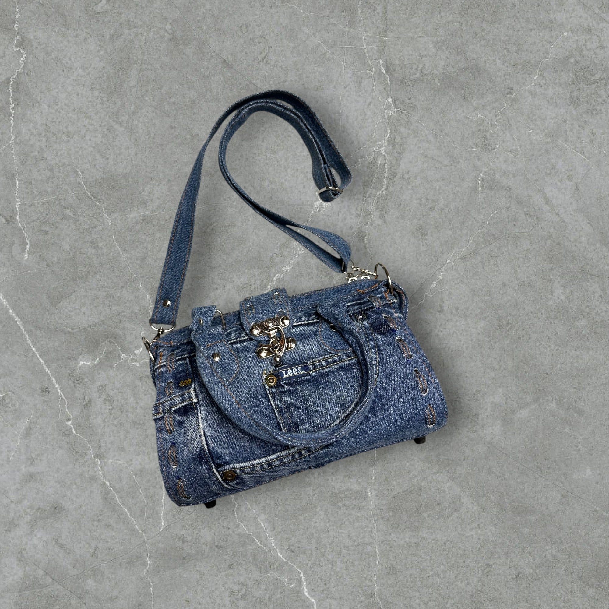 Vintage reworked Lee Jeans Bag