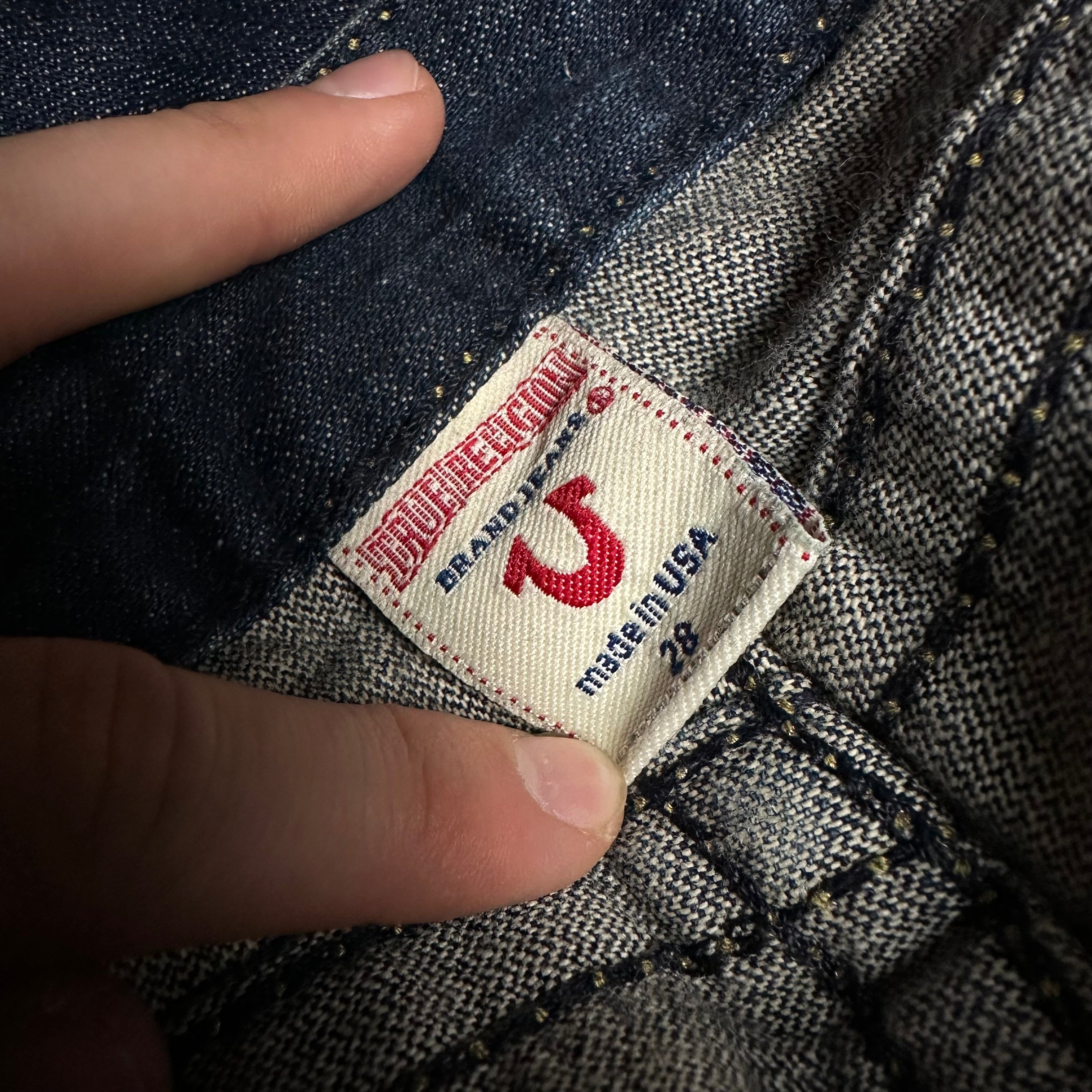Vintage True Religion flaired Women (S-M/28)