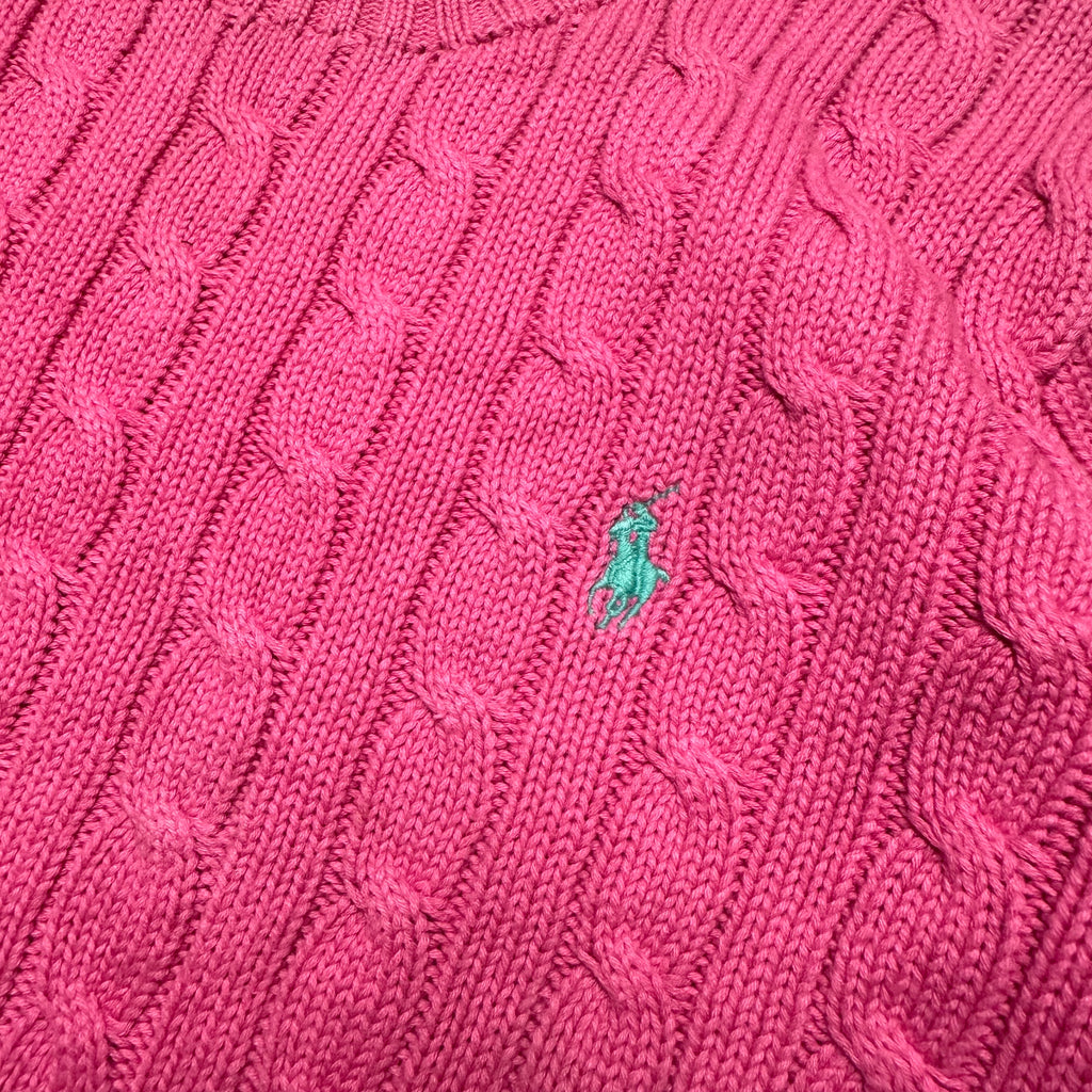 Vintage Ralph Lauren Sweater Cable Knit (S)