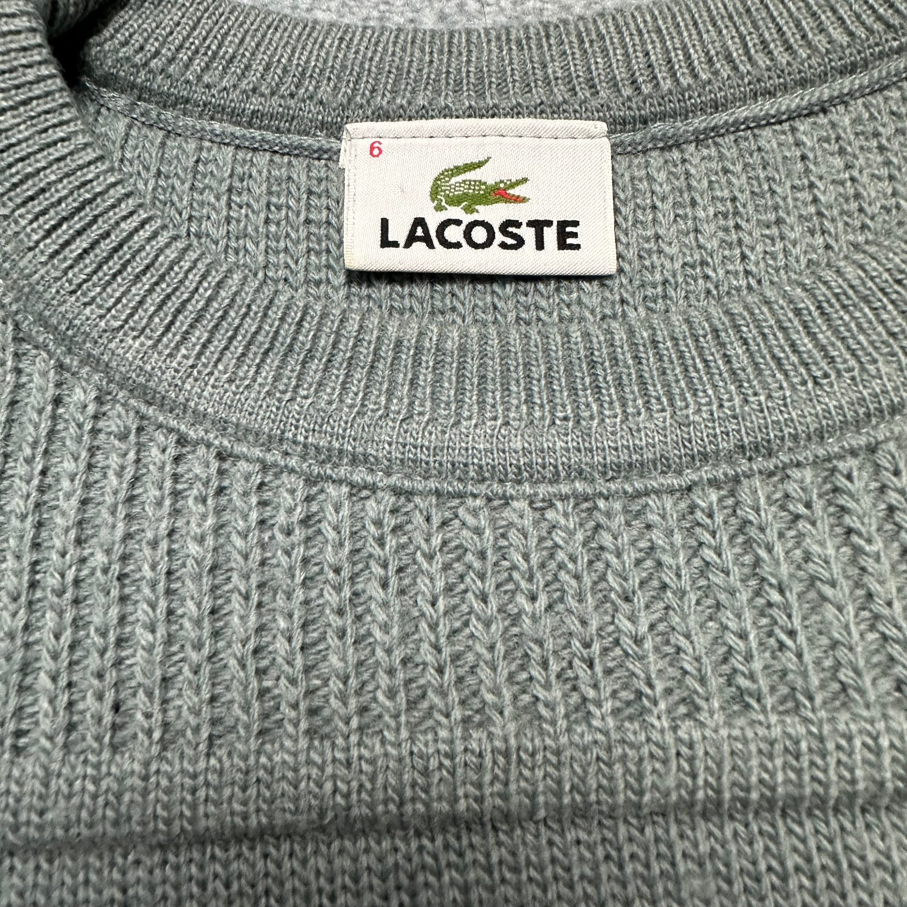 Vintage Lacoste Sweater Türkis (M)