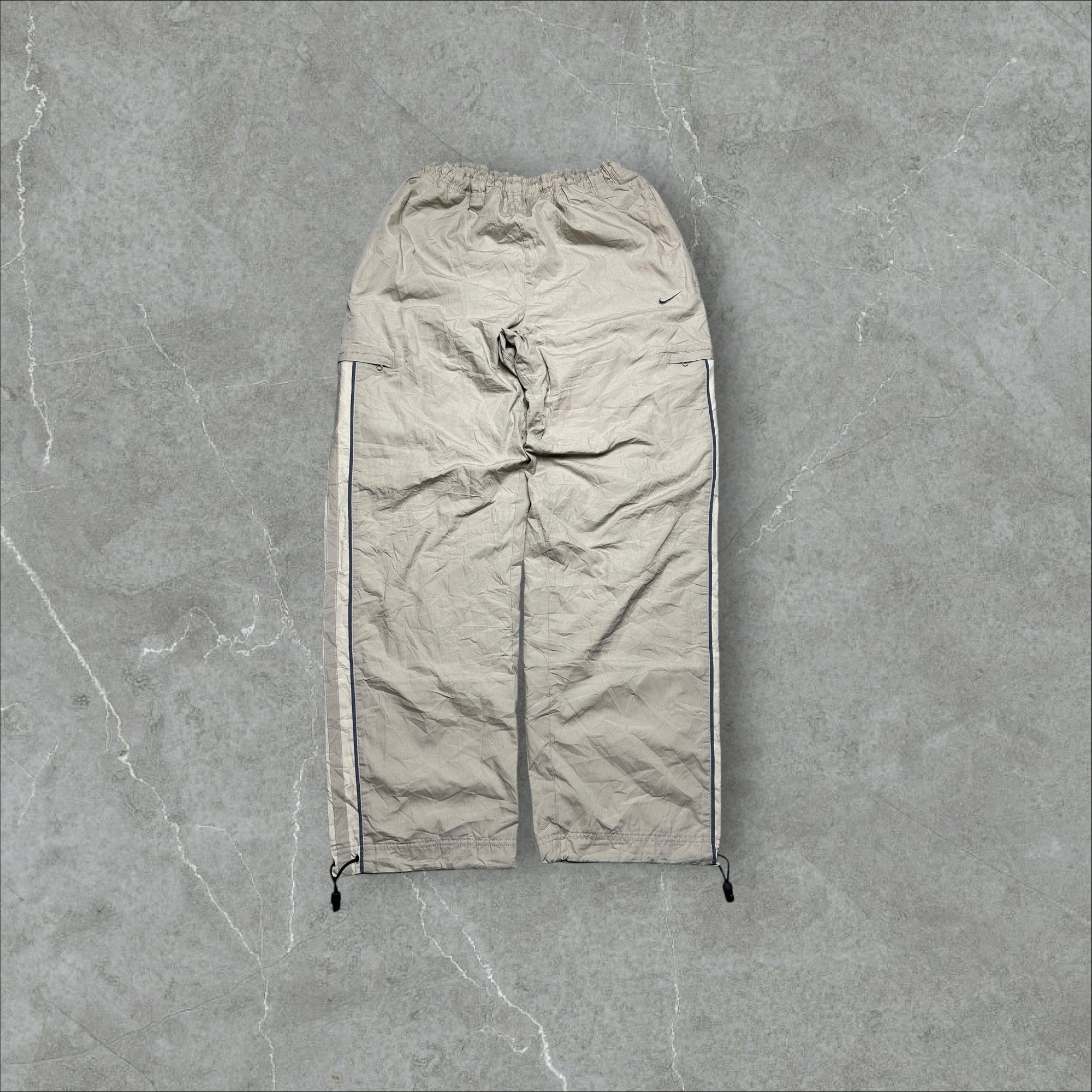 Vintage Nike Trackpants Beige (L)