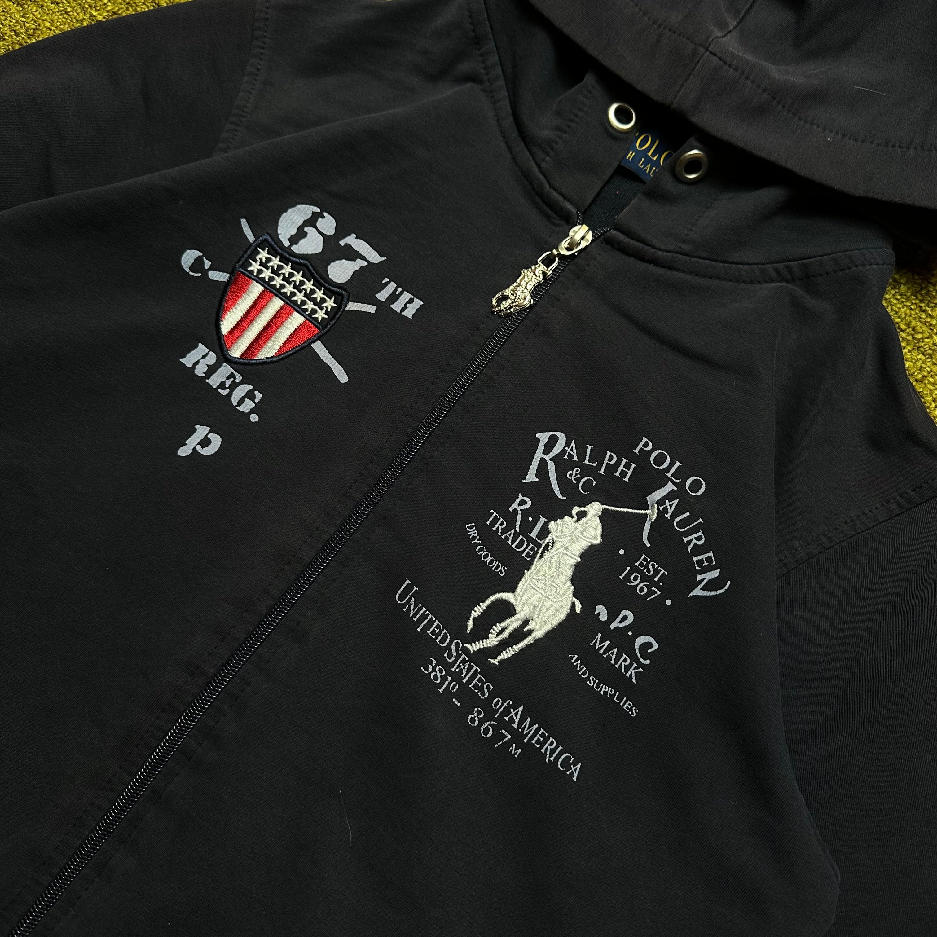 Vintage Ralph Lauren Zipper Jacke (XS)