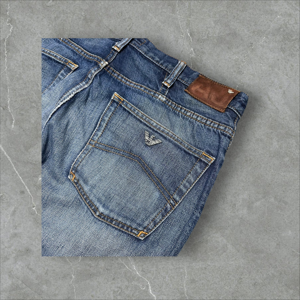 Vintage Baggy Armani Jeans (M / 33)