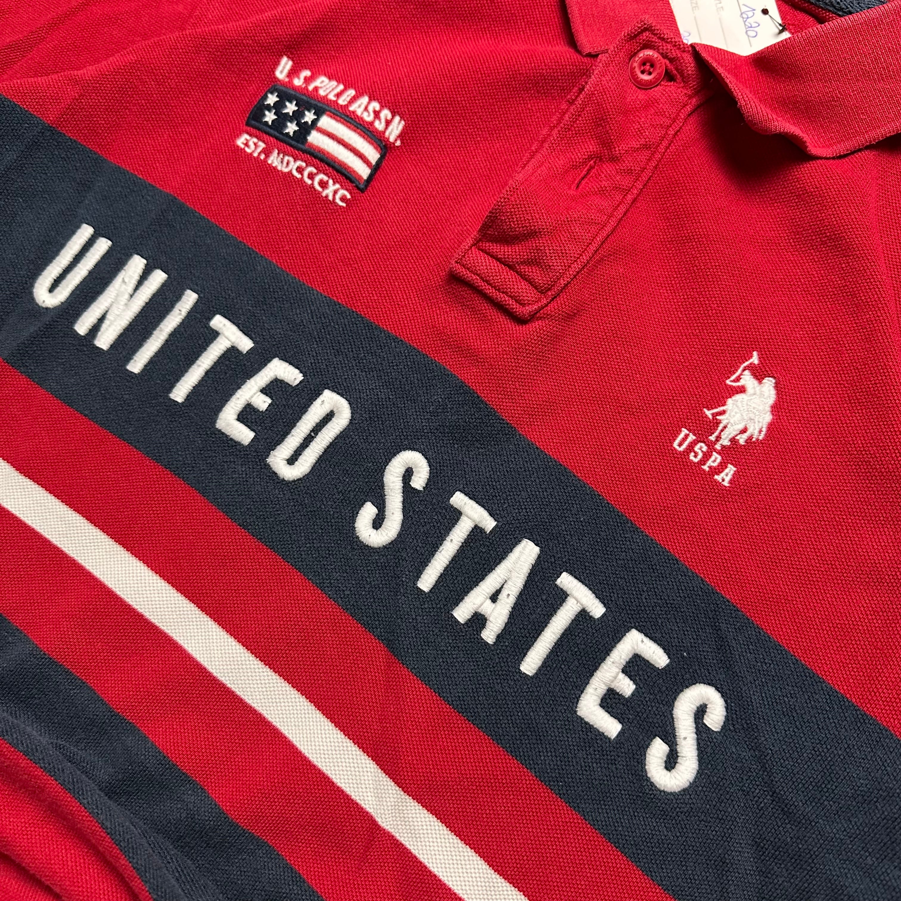 Vintage USPA Polo Shirt (L)