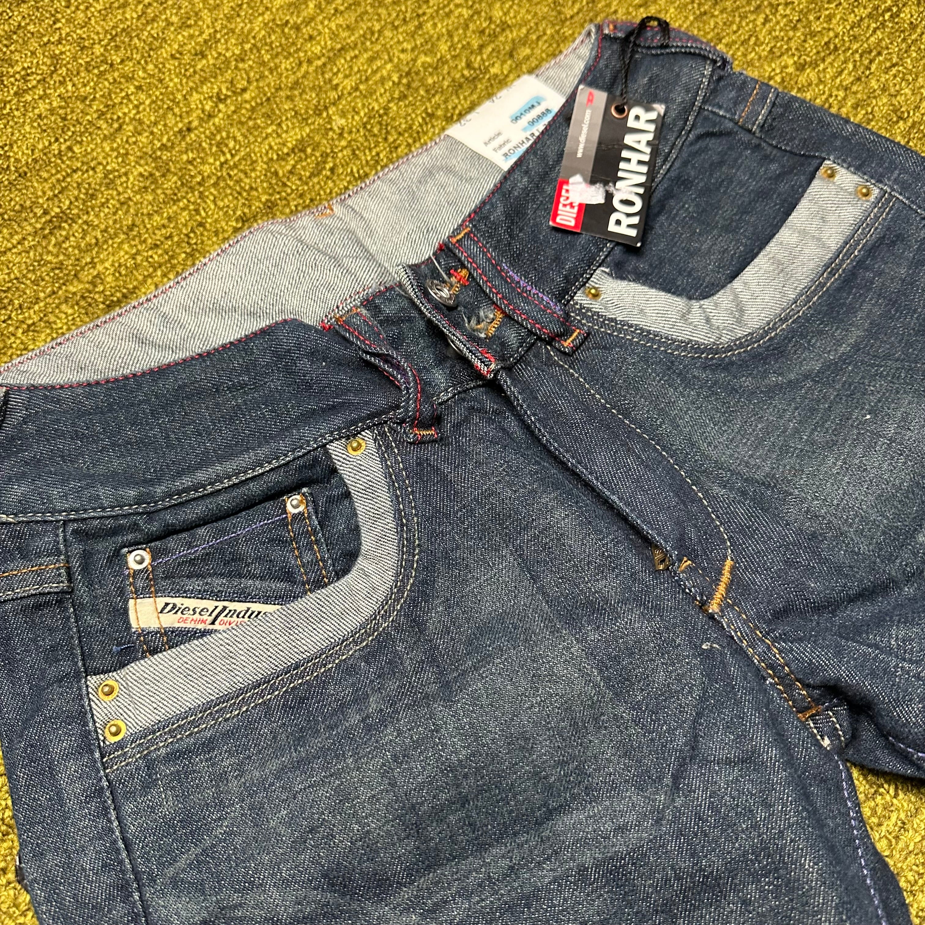 Neue Diesel Bootcut Jeans Damen Y2K (XXS)