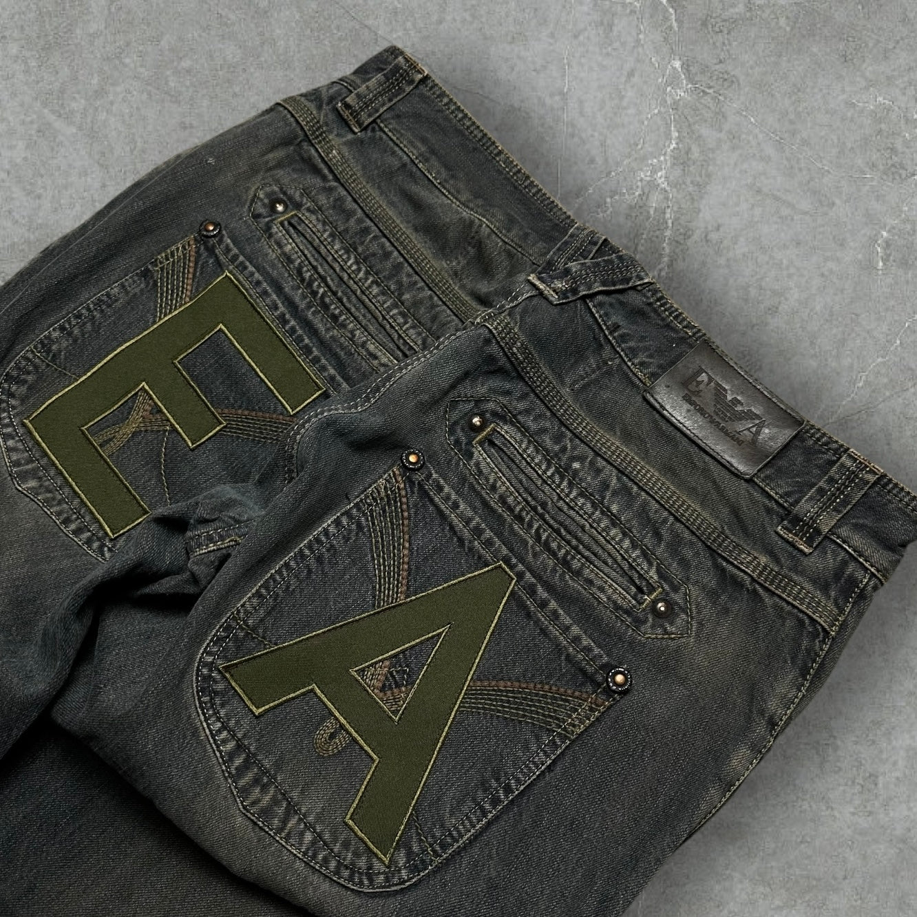 Vintage Emporio Armani baggy Jeans (M)