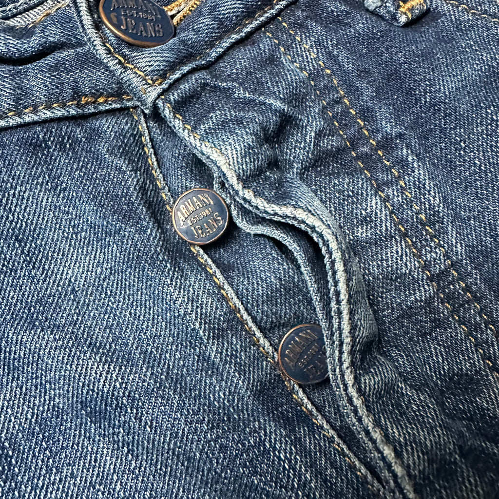 Vintage Baggy Armani Jeans (M / 33)
