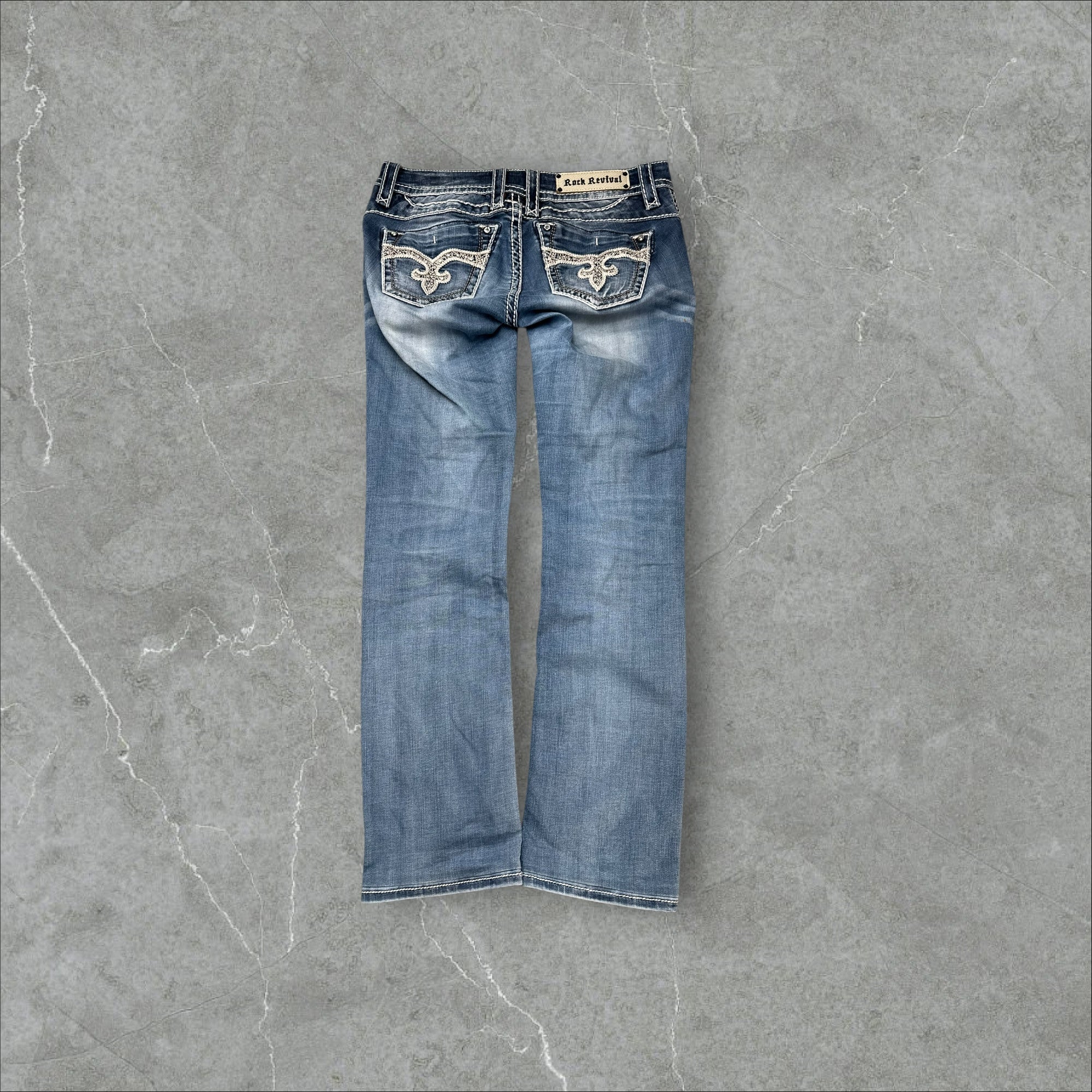 Vintage Rock Revival Jeans Women (S-M)
