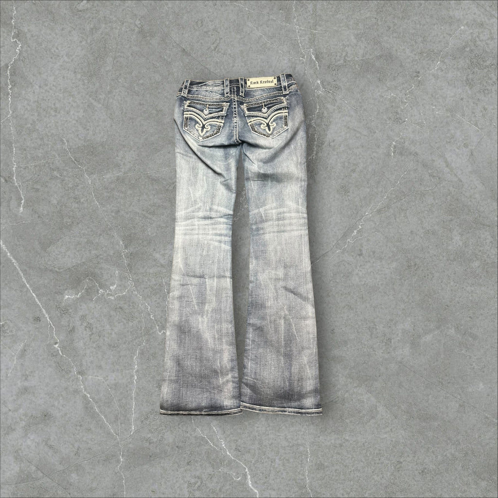 Vintage Rock Revival Bootcut Jeans Damen (M)