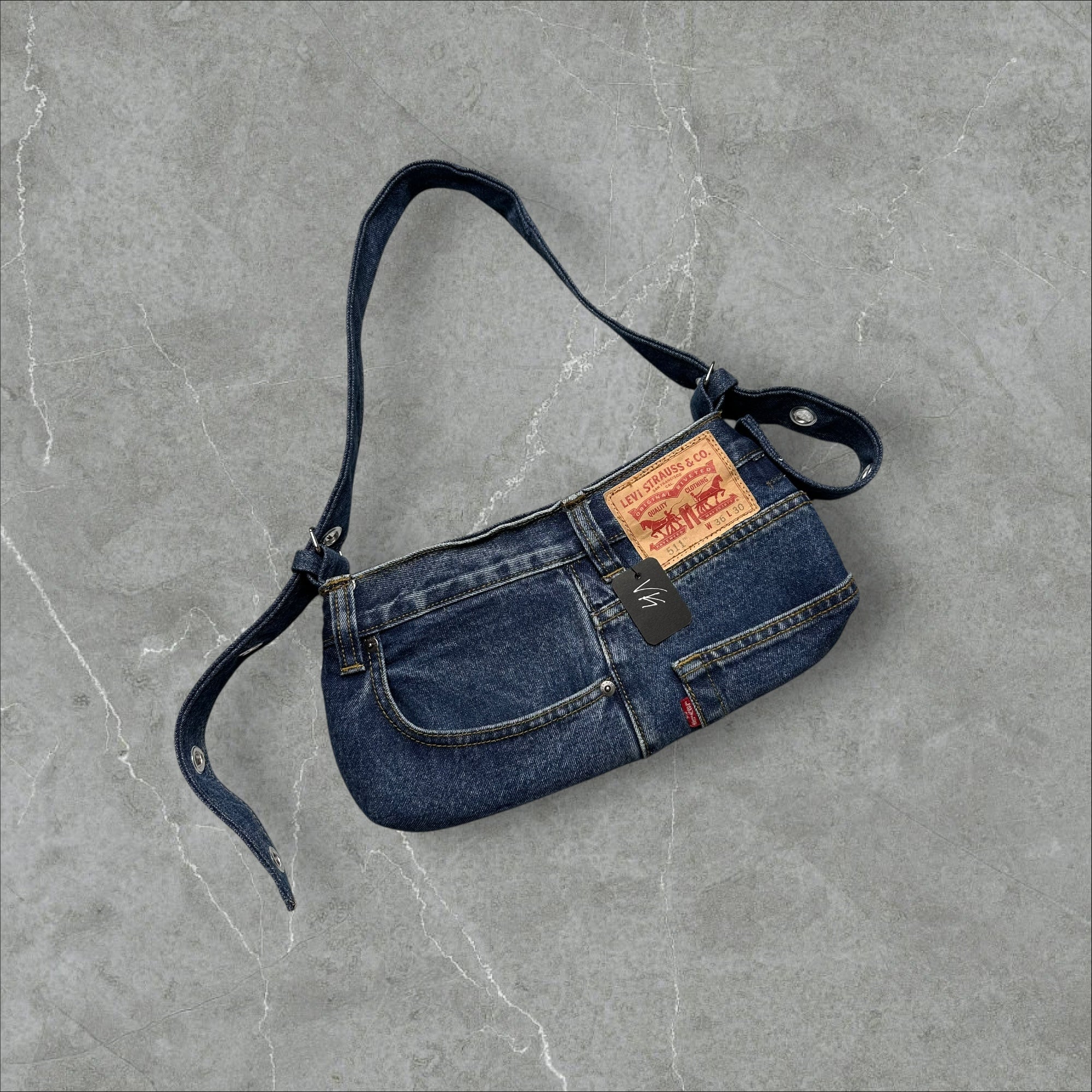 Vintage reworked Levis Jeans Bag