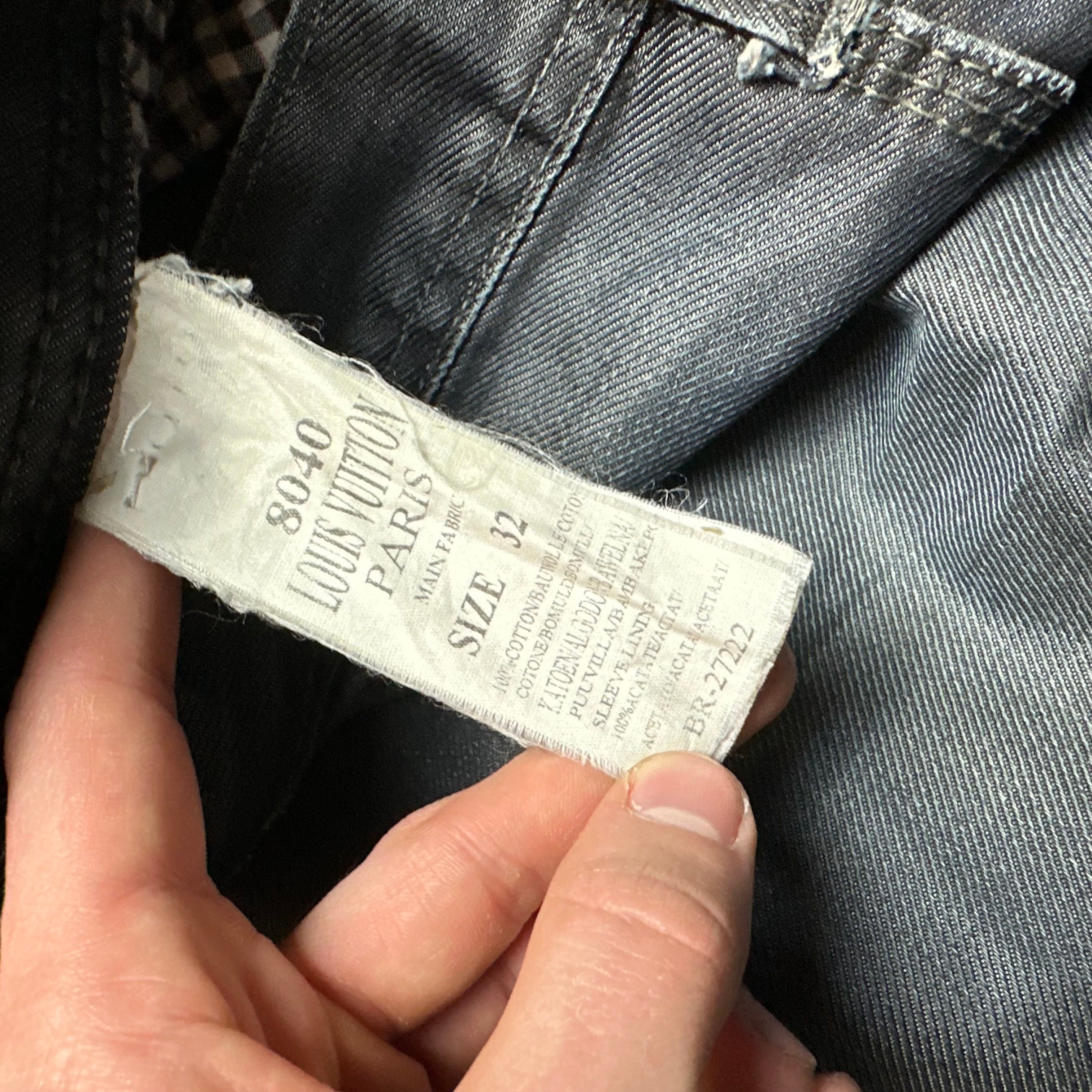 Vintage Customized LV Monogram Jeans (S-M)