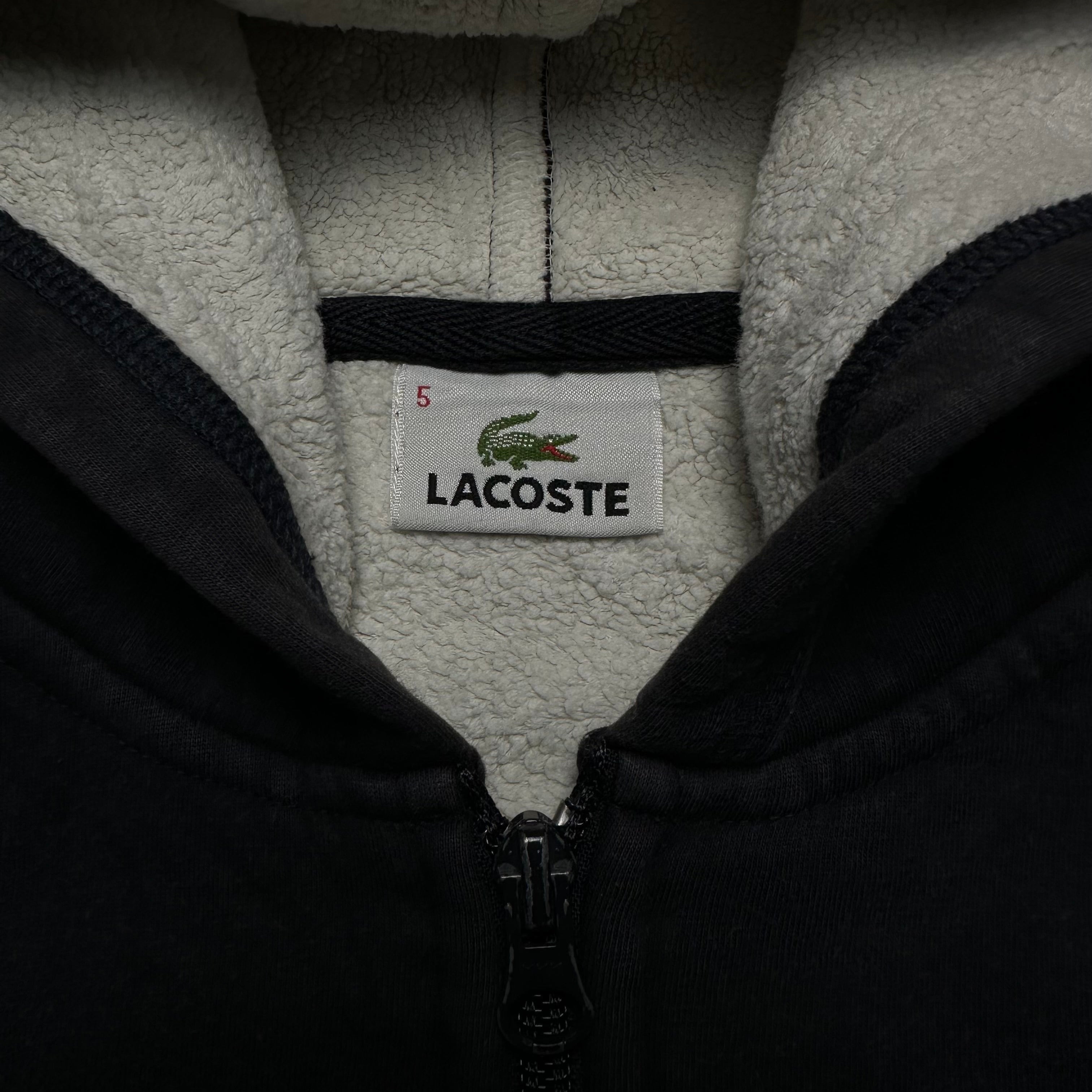 Vintage Lacoste Zipper Jacke Spellout (L)