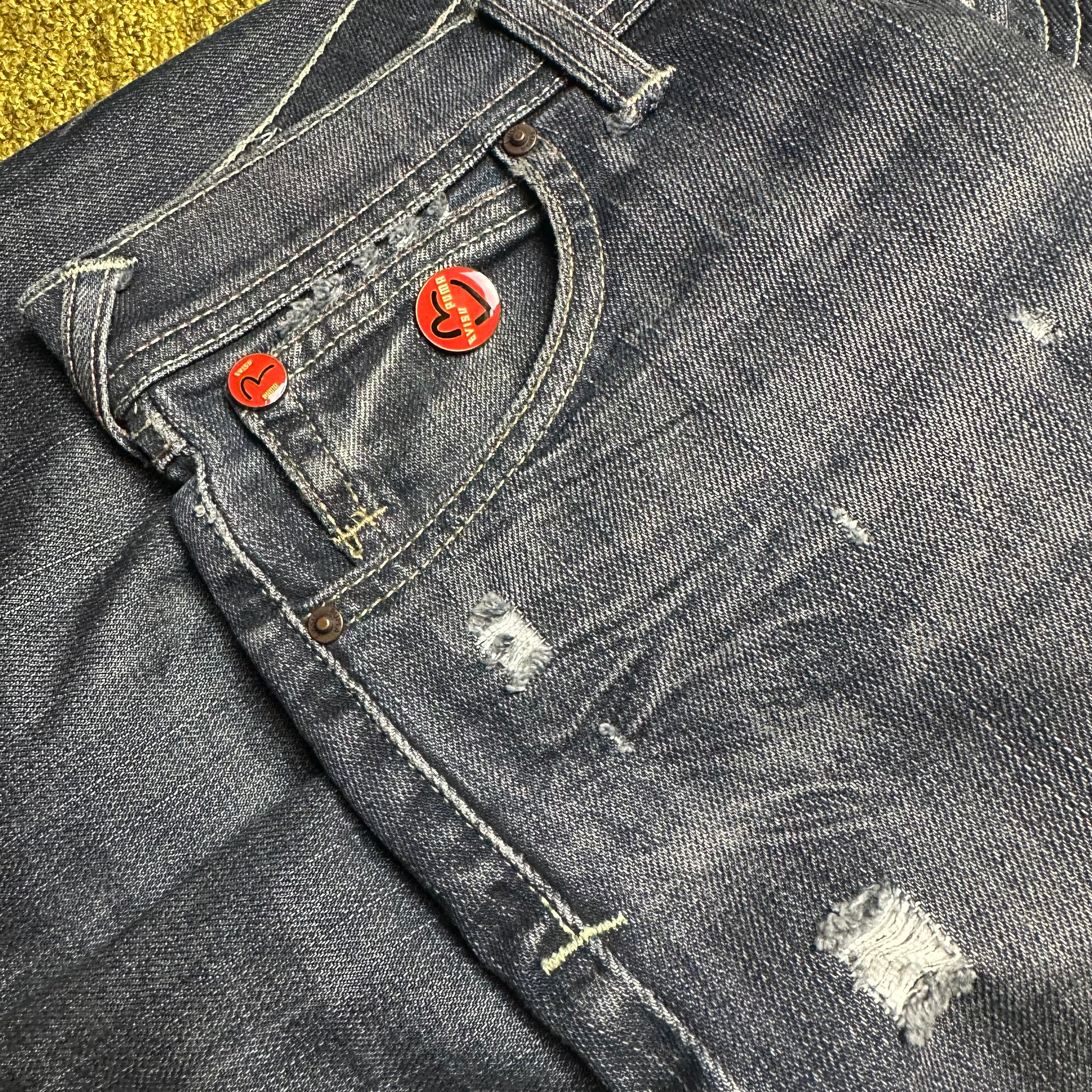 Vintage Evisu Low waist Bootcut Jeans Damen (S)