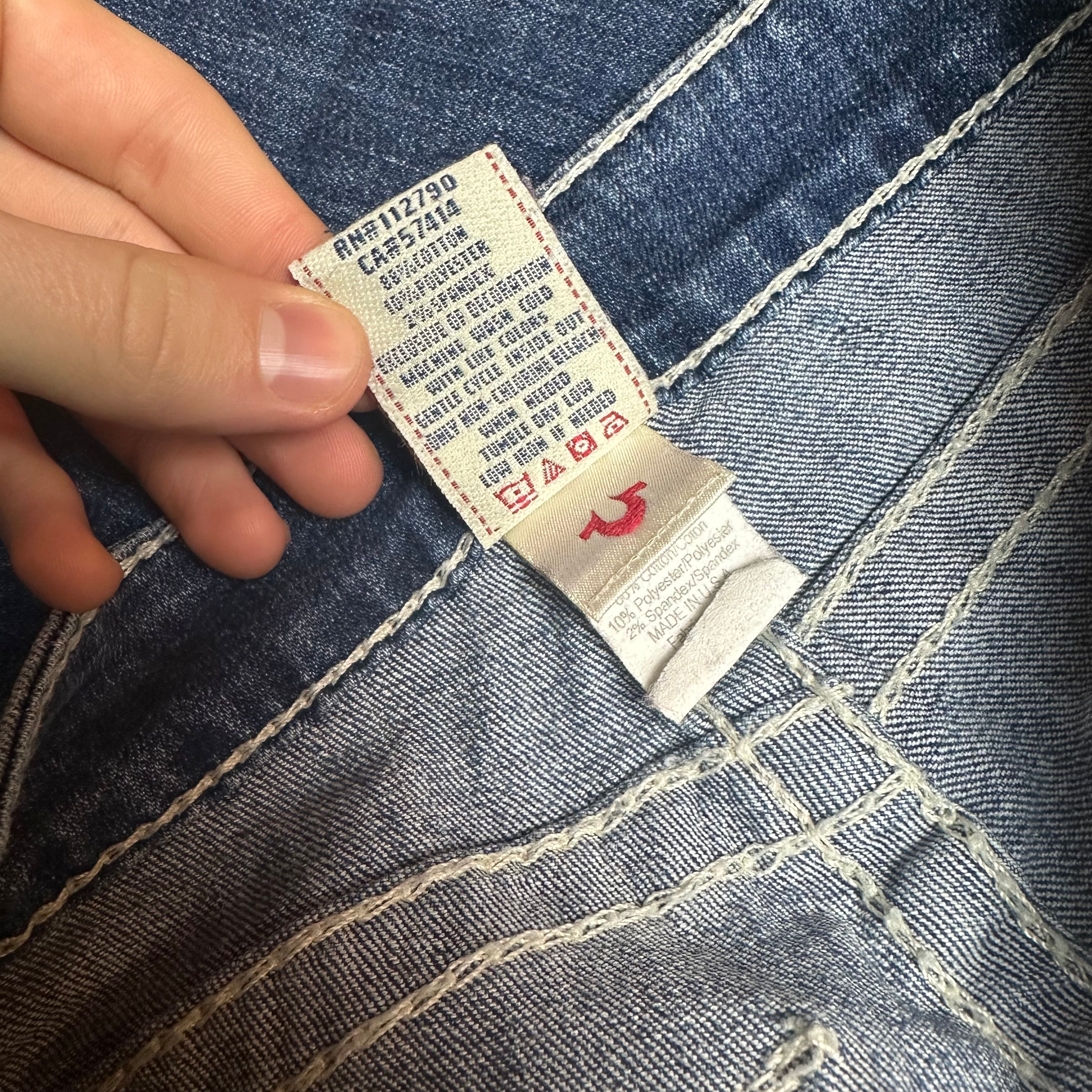 Vintage True Religion Bootcut Jeans Damen (S)