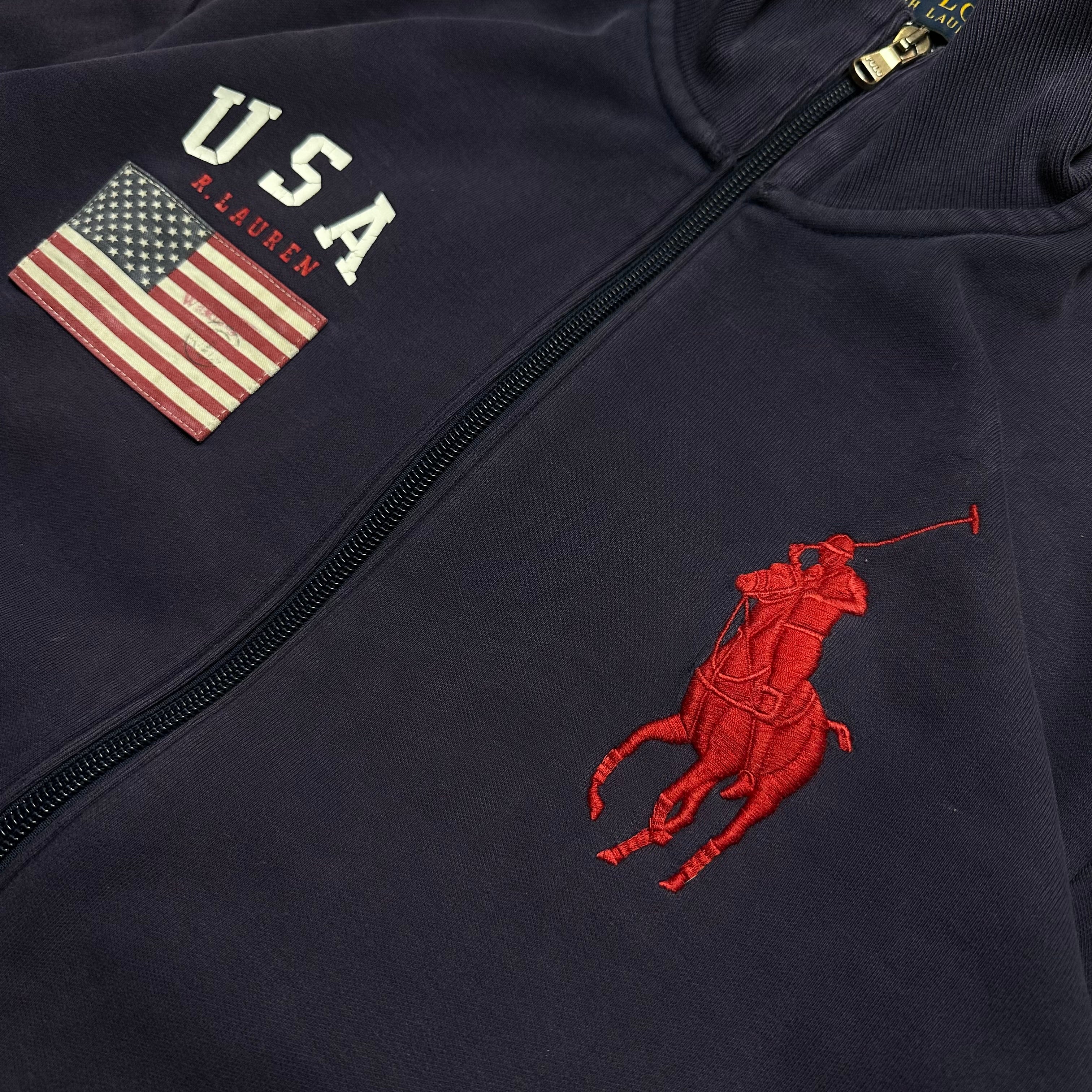 Vintage Ralph Lauren USA Zipper Jacke (S)