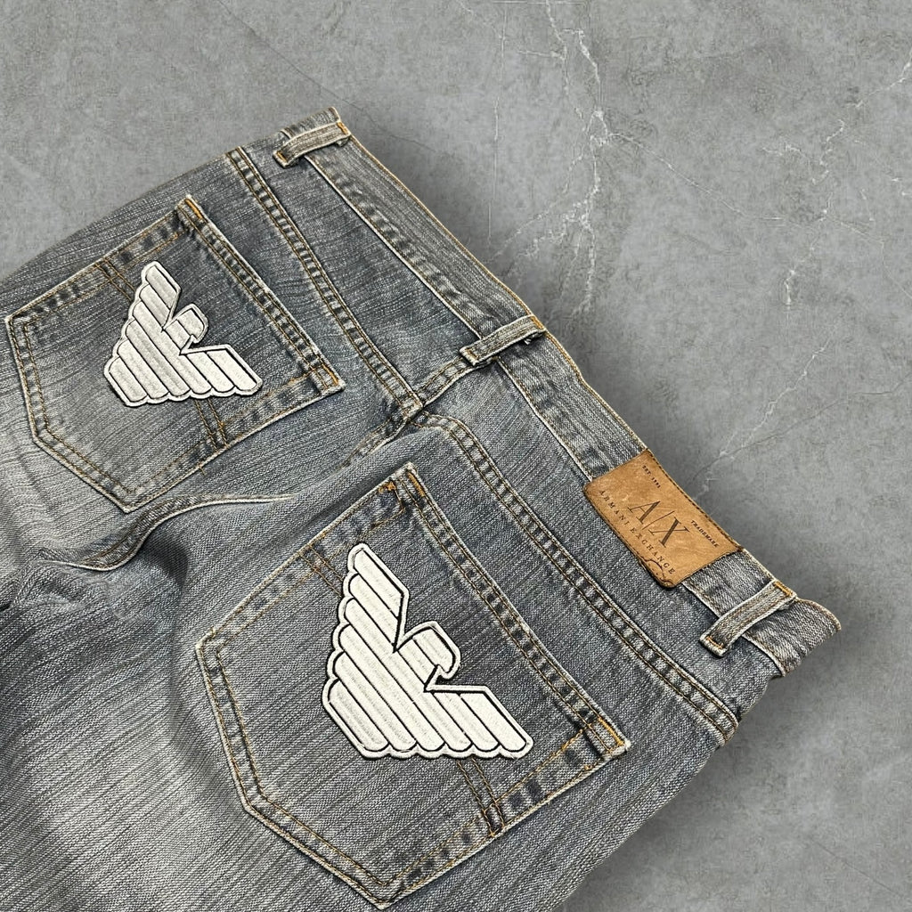 Vintage Armani baggy Jeans (M)