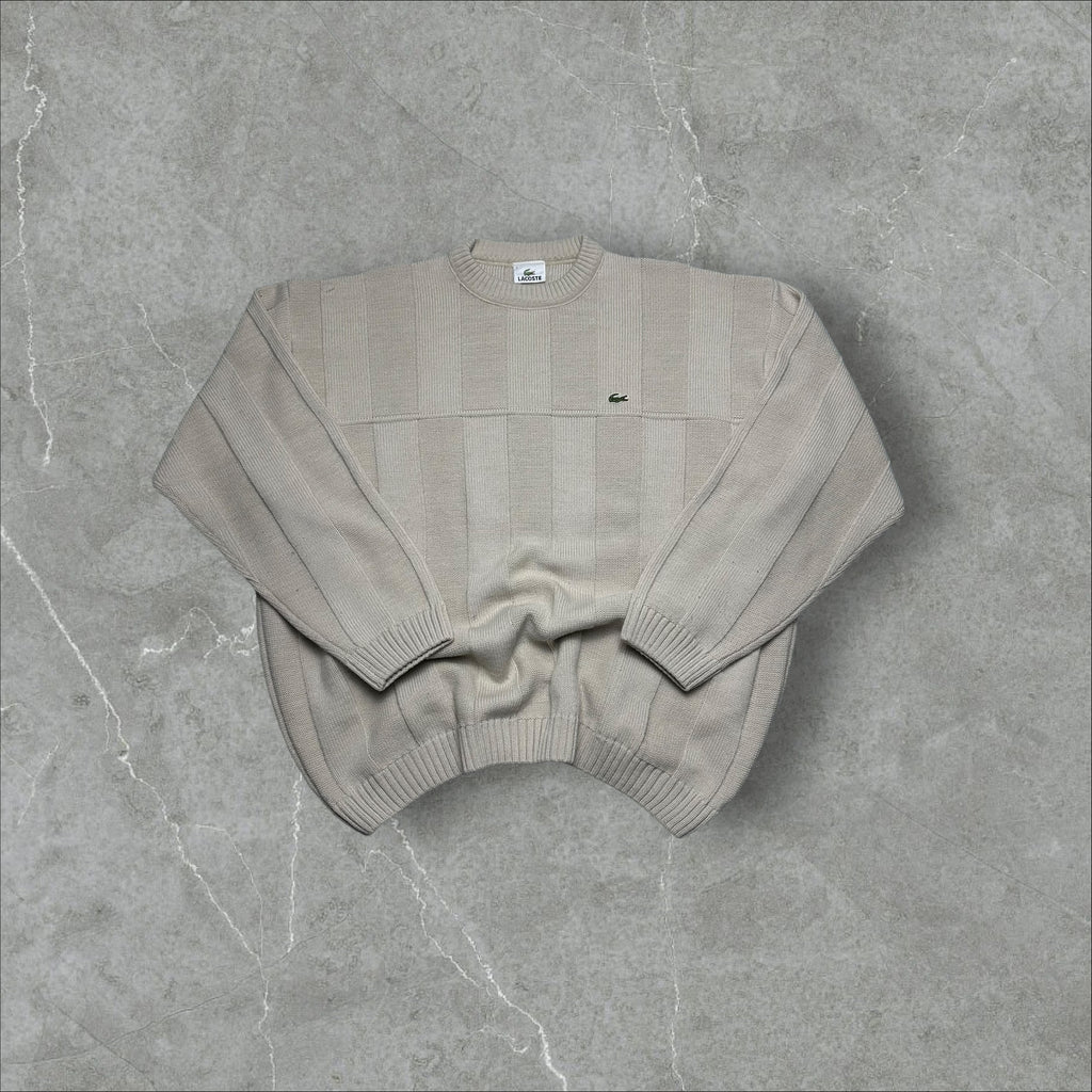 Vintage Lacoste Sweater Beige (L)