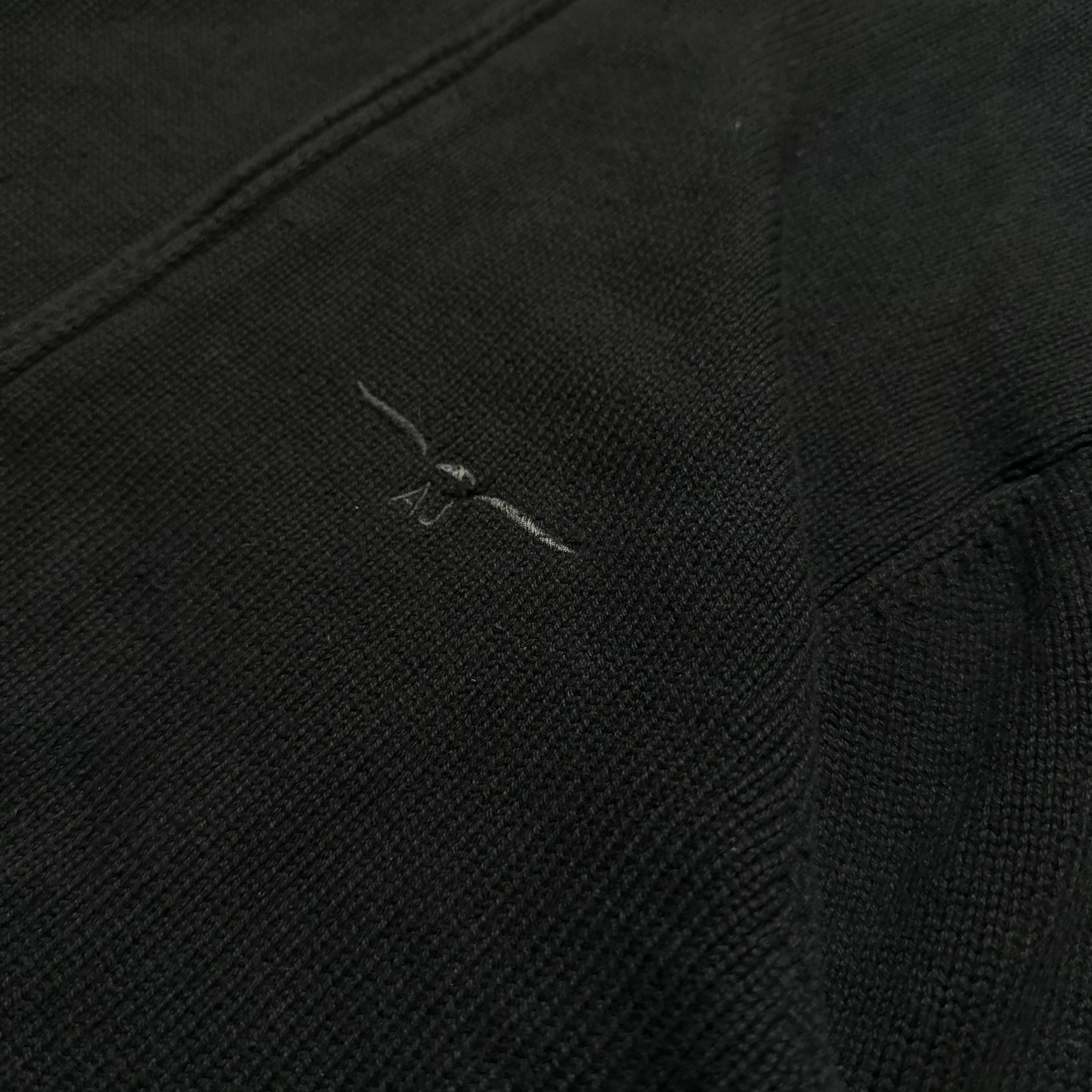 Vintage Armani Jeans Zipper Strickjacke (M)