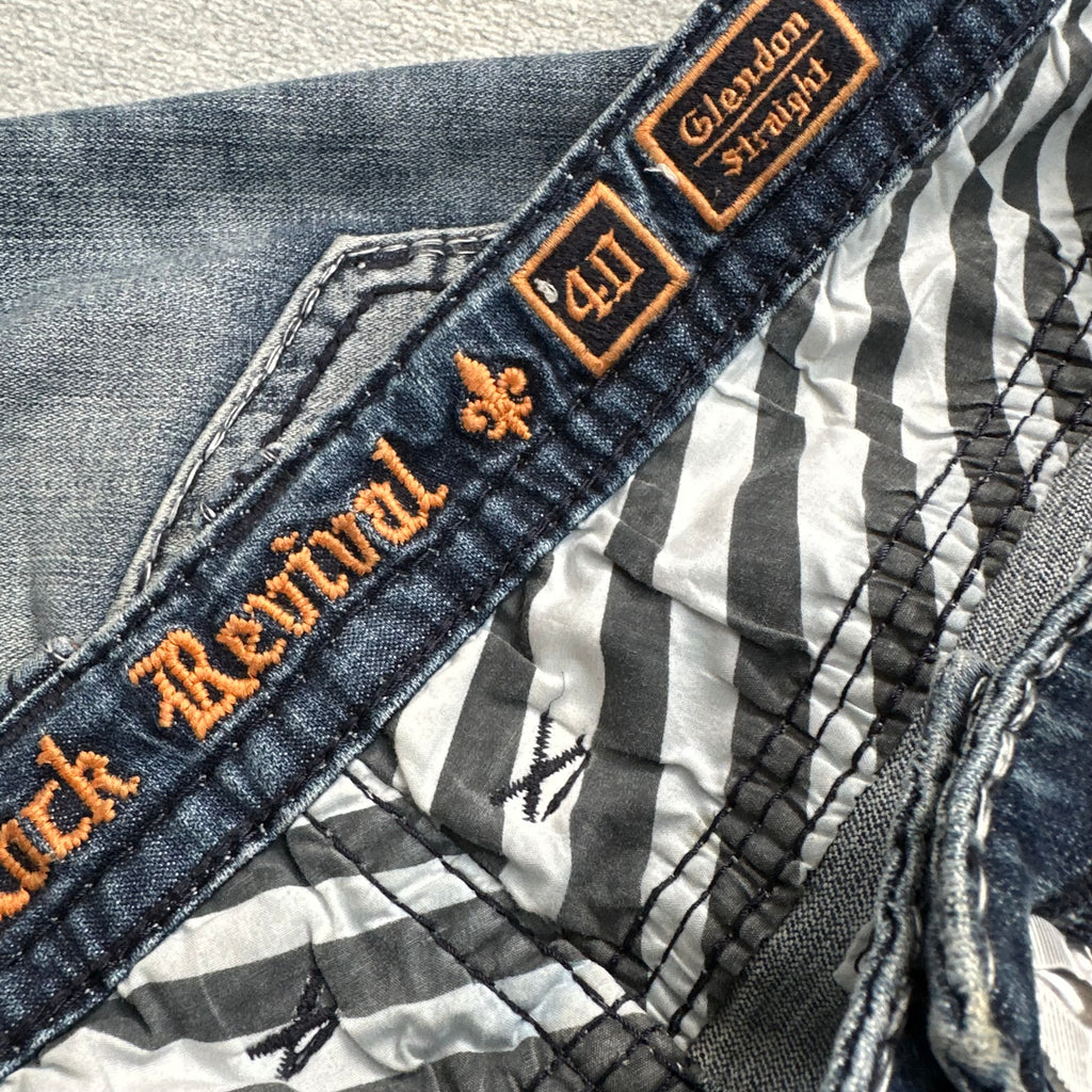 Vintage Rock Revival Jeans (XL-XXL)