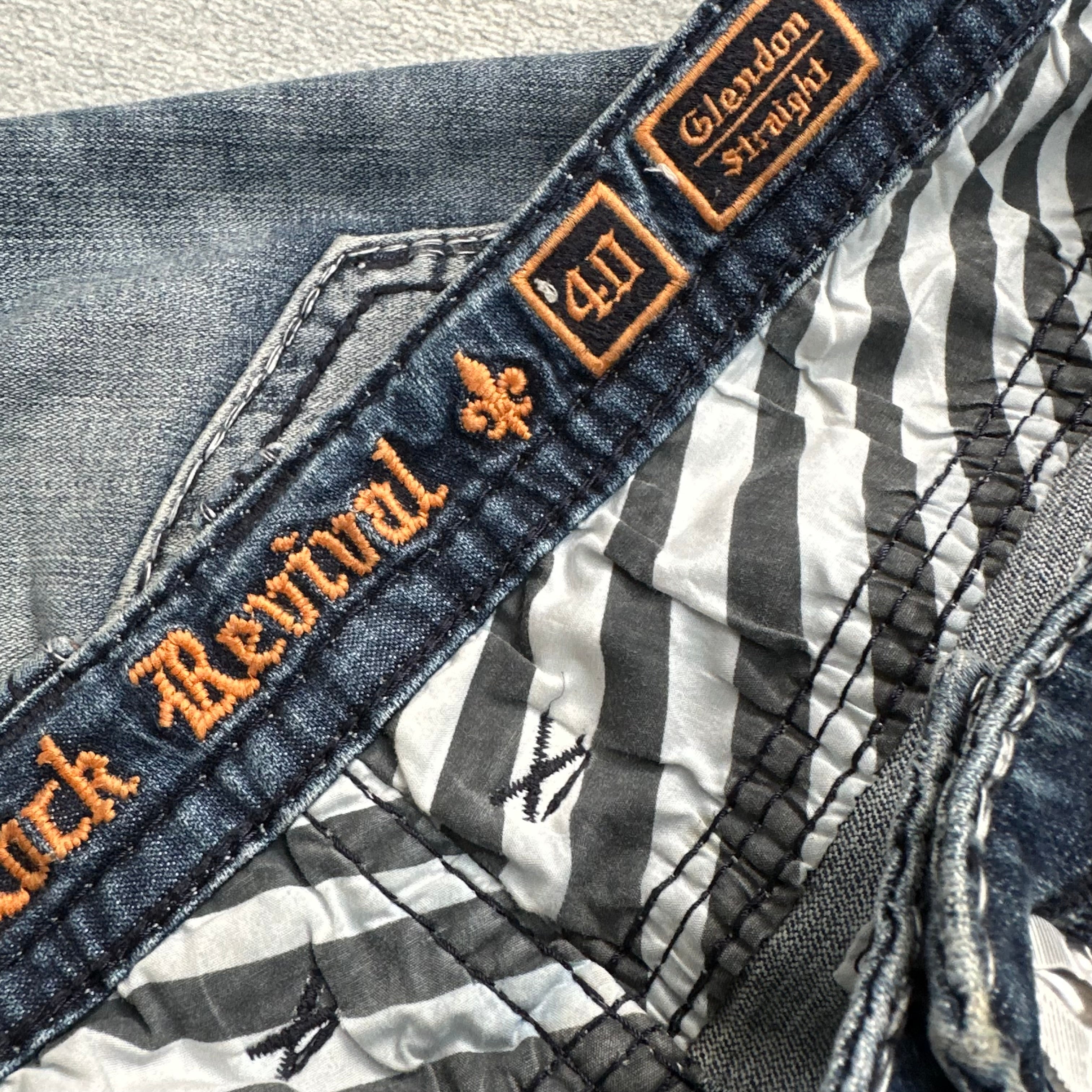 Vintage Rock Revival Jeans (XL-XXL)
