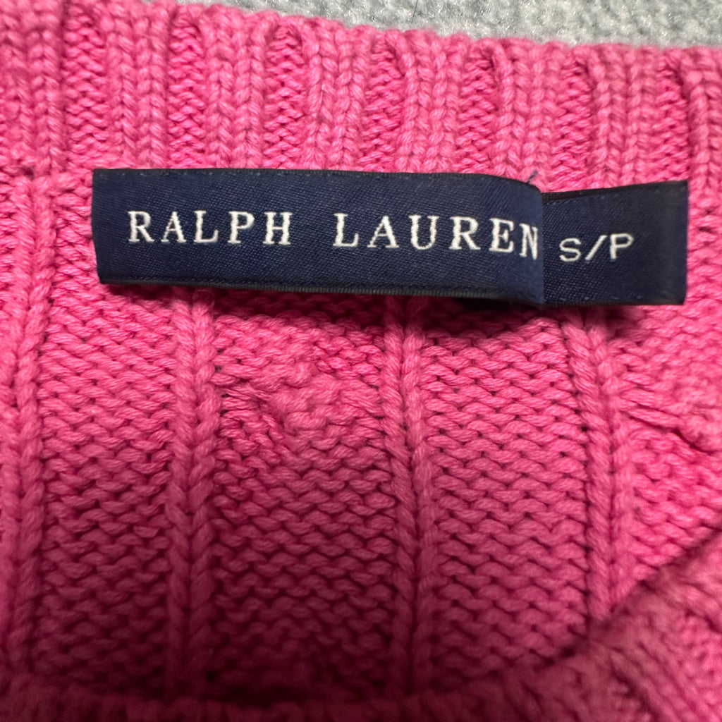 Vintage Ralph Lauren Sweater Cable Knit (S)
