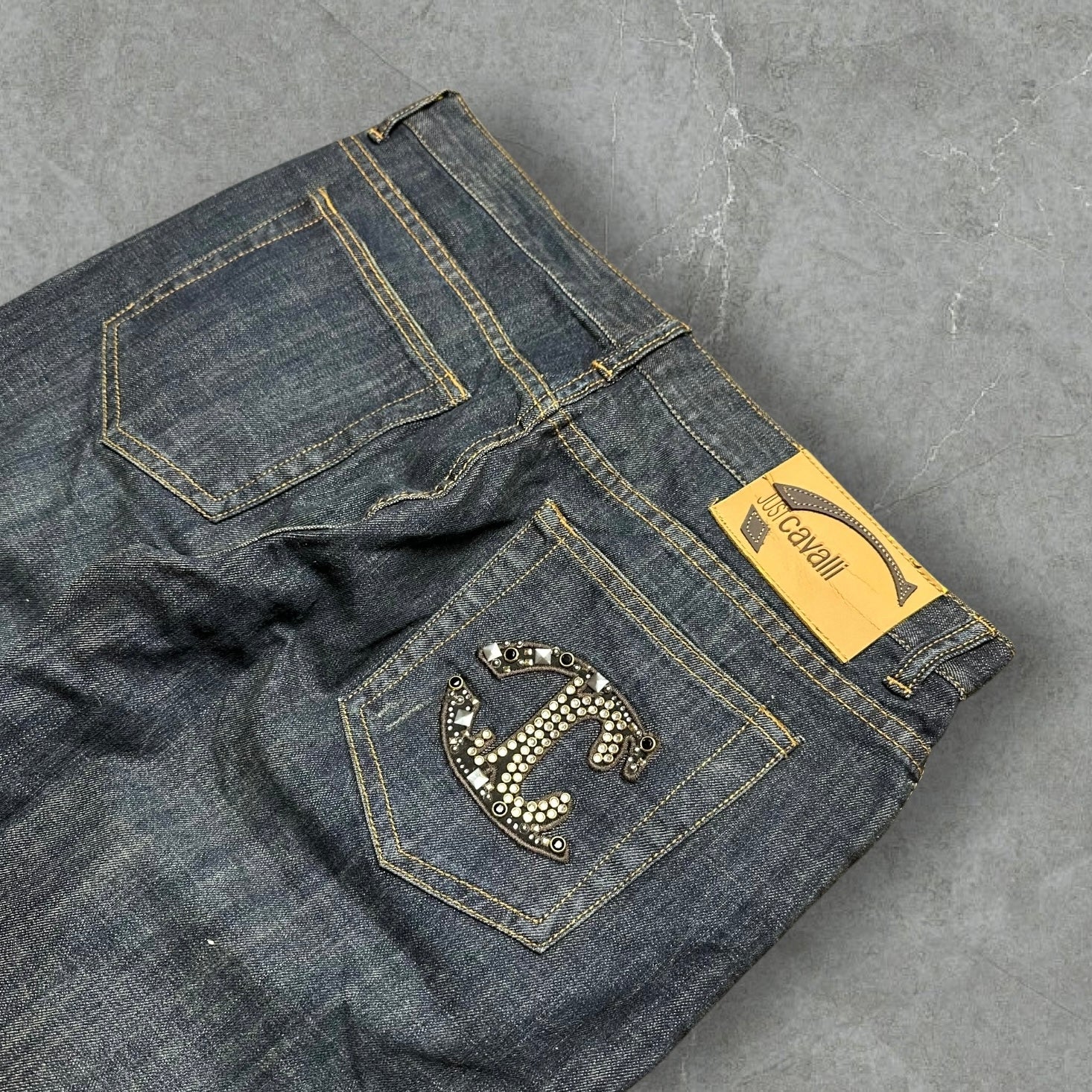 Vintage Just Cavalli Baggy Jeans (L)