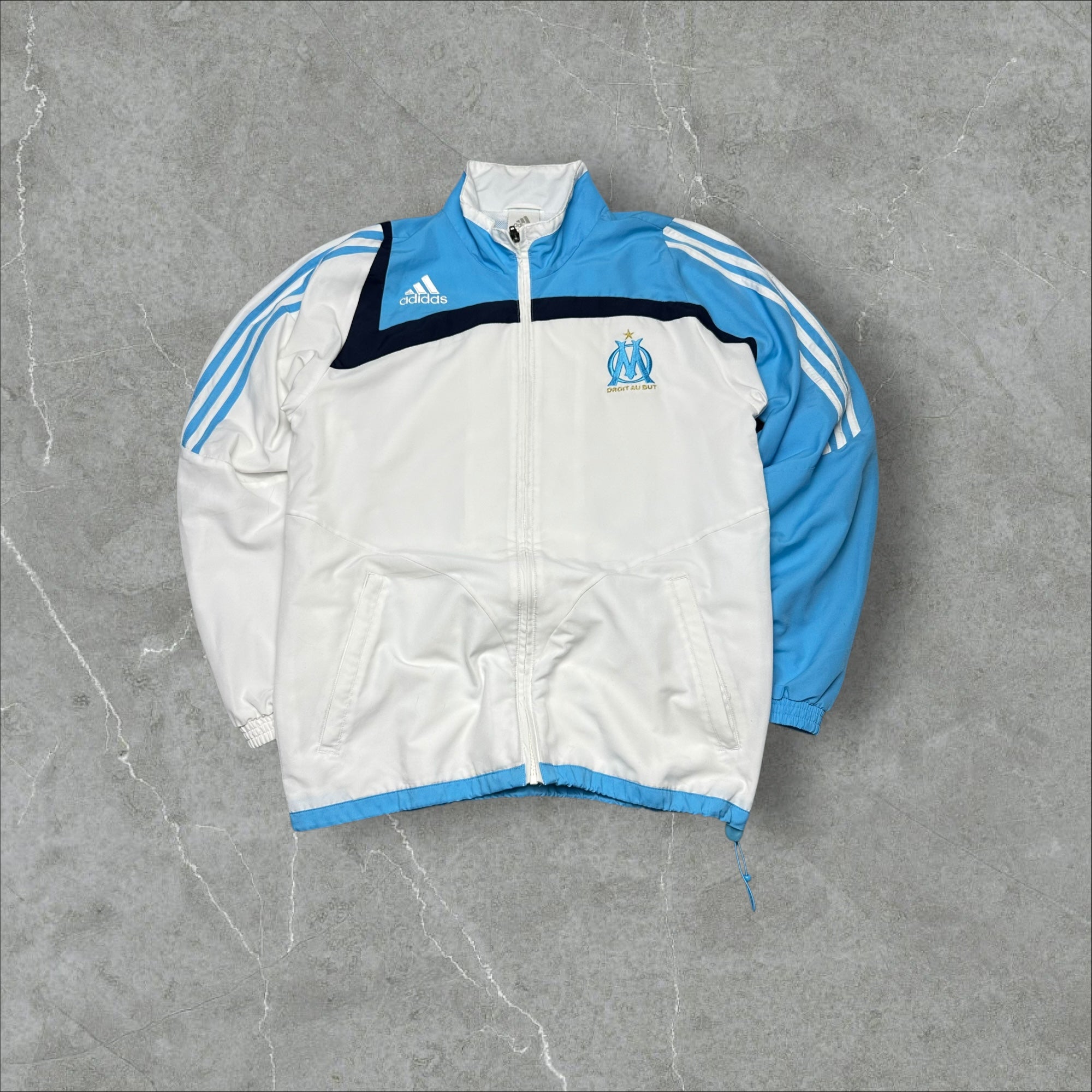 Vintage Adidas Olympique Marseille Trackjacket 2007 (L)