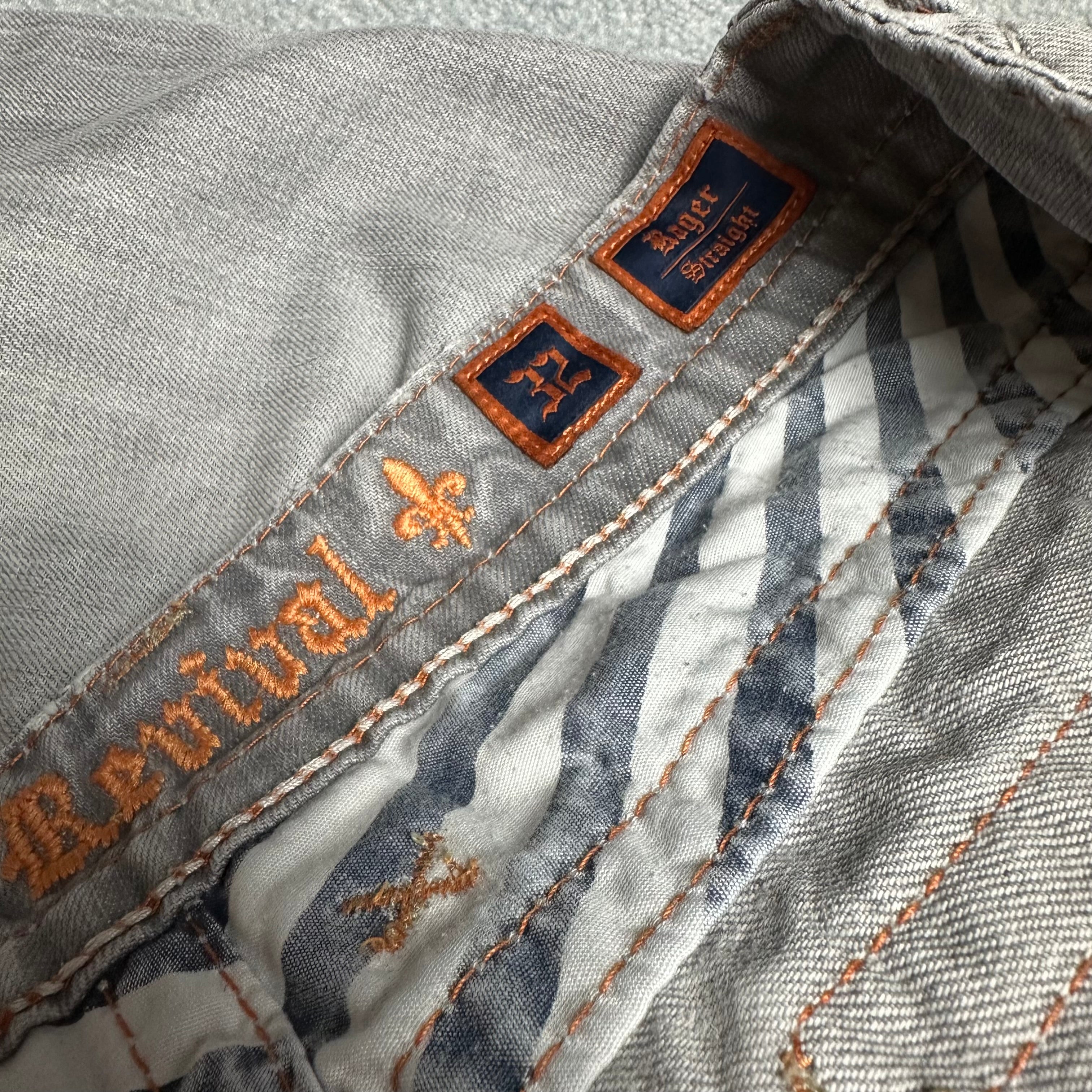 Vintage Rock Revival Jeans (M-L)