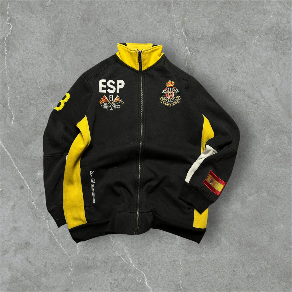 Vintage Ralph Lauren Spanien Zipper Jacke (M-L)