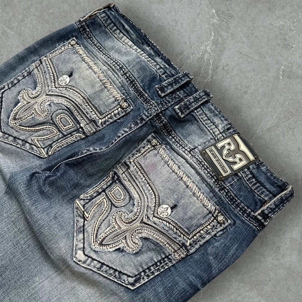 Vintage Rock Revival Jeans (XL-XXL)
