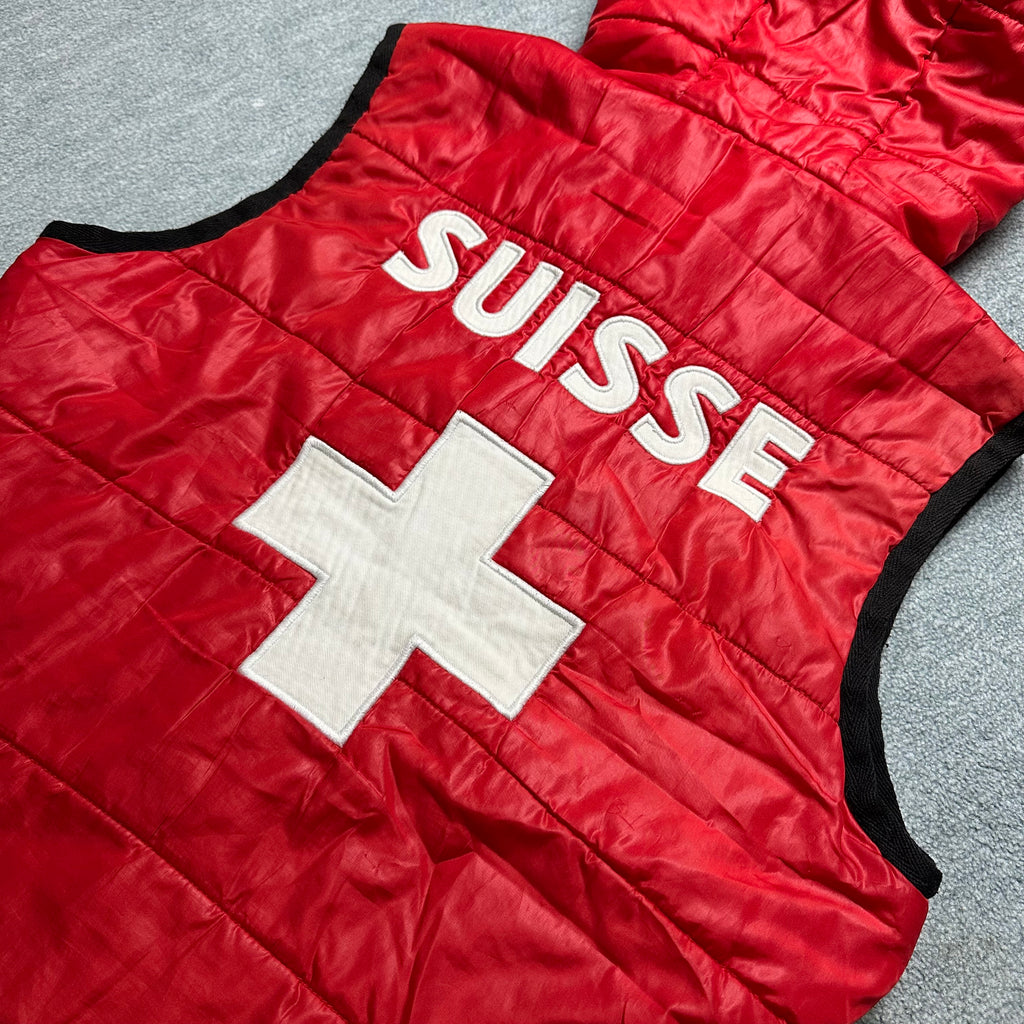 Vintage Ralph Lauren Weste Suisse Big Pony (S)