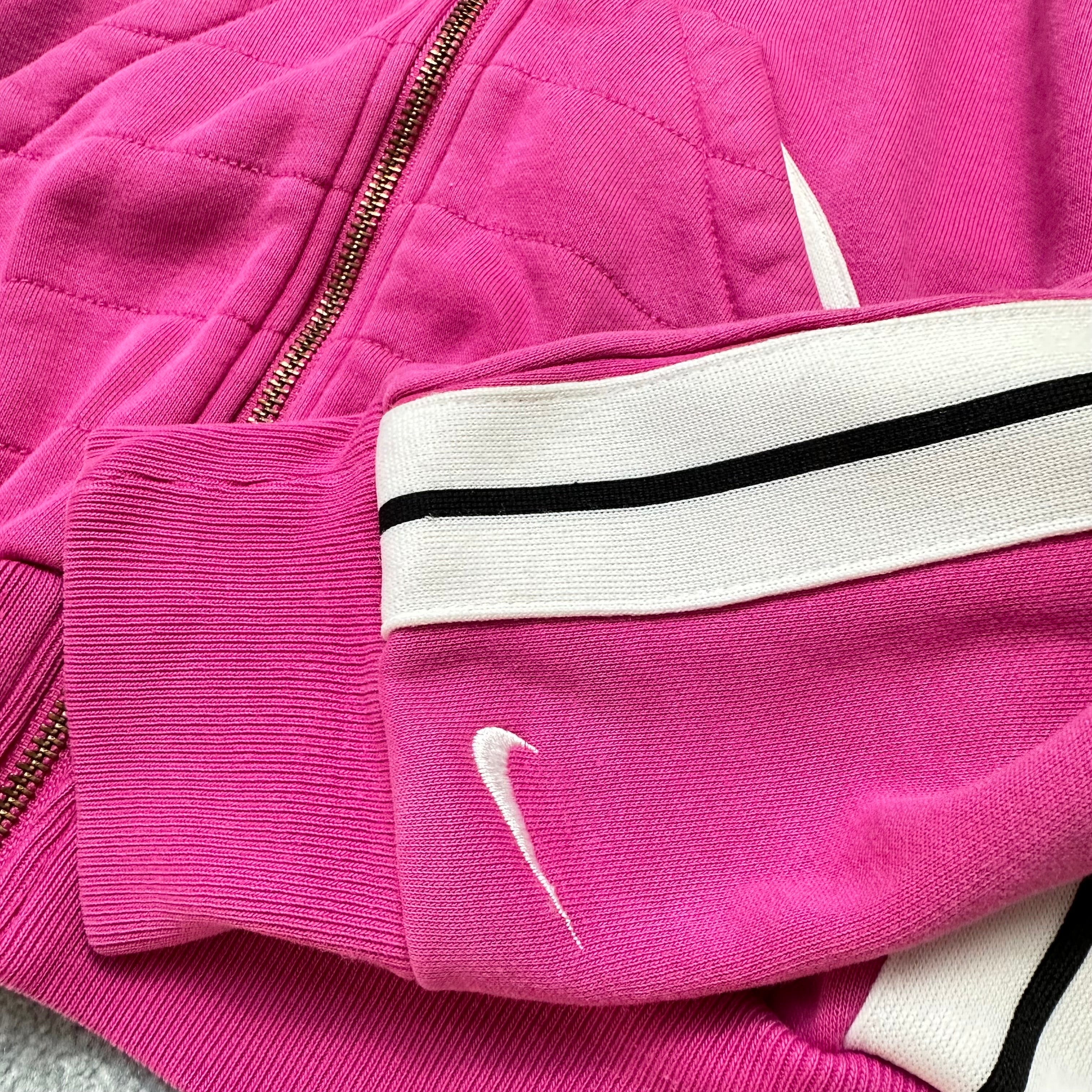 Vintage Nike Zipper Jacke Spellout (XS-S)
