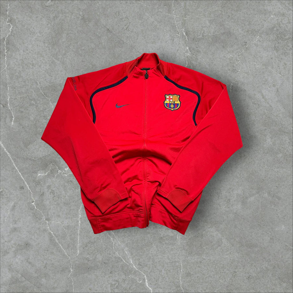 Vintage Nike FC Barcelona Trainingsjacke (L)