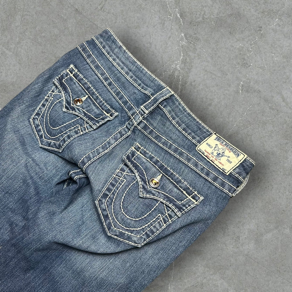 Vintage True Religion Bootcut Jeans Damen (S)