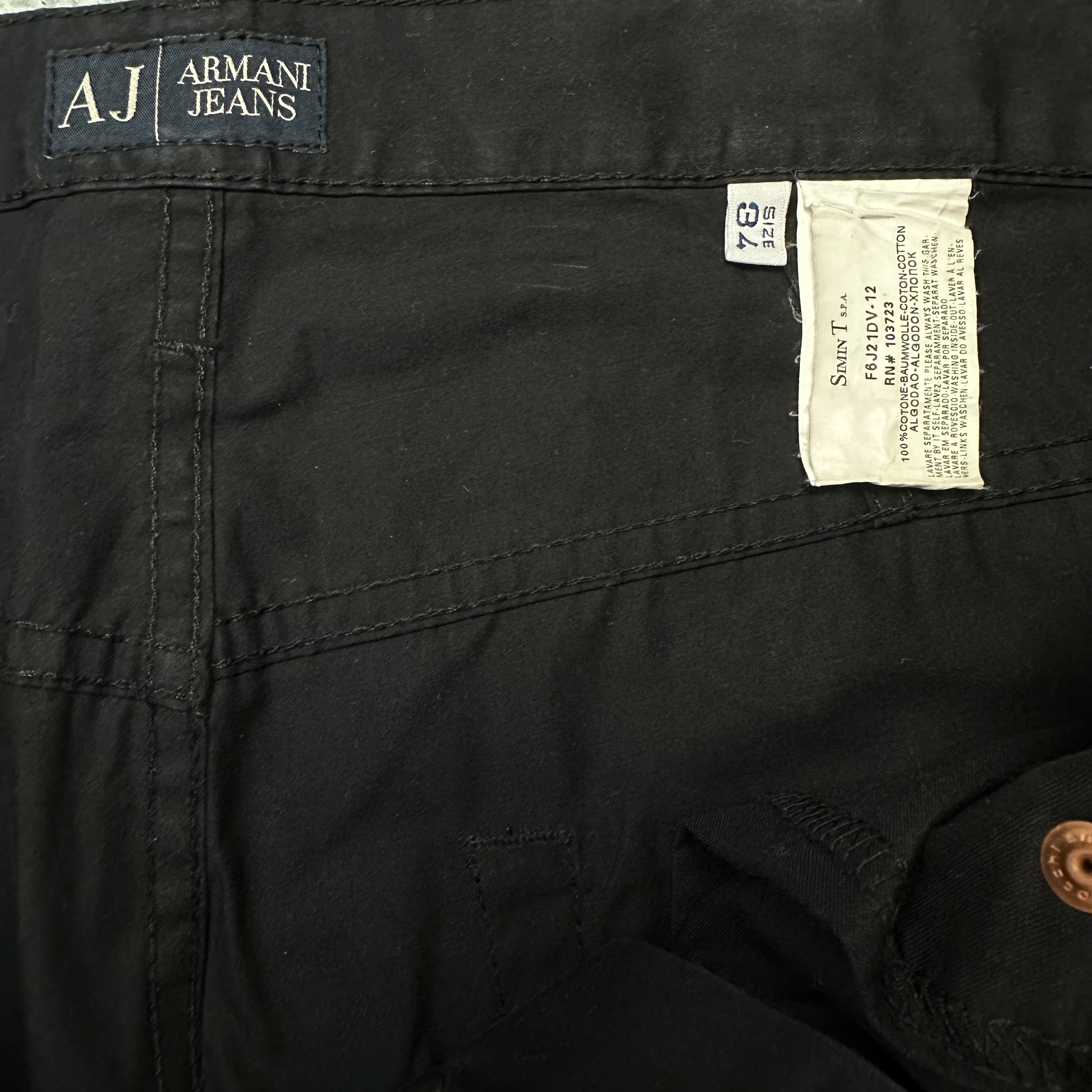 Vintage Armani Jeans Chino (S-M)