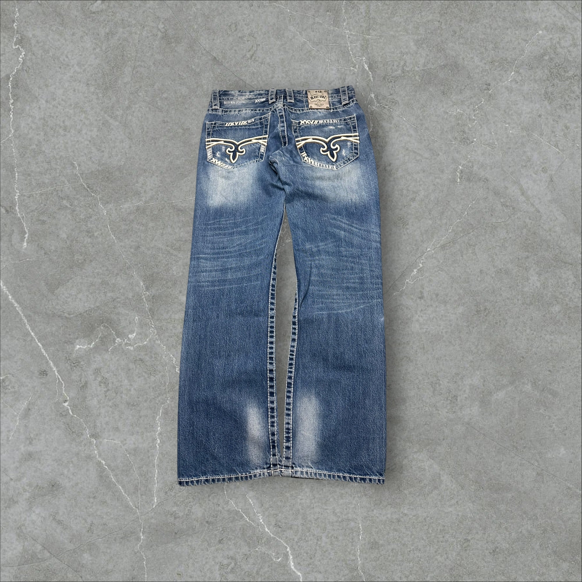 Vintage Rock Revival Jeans (M)