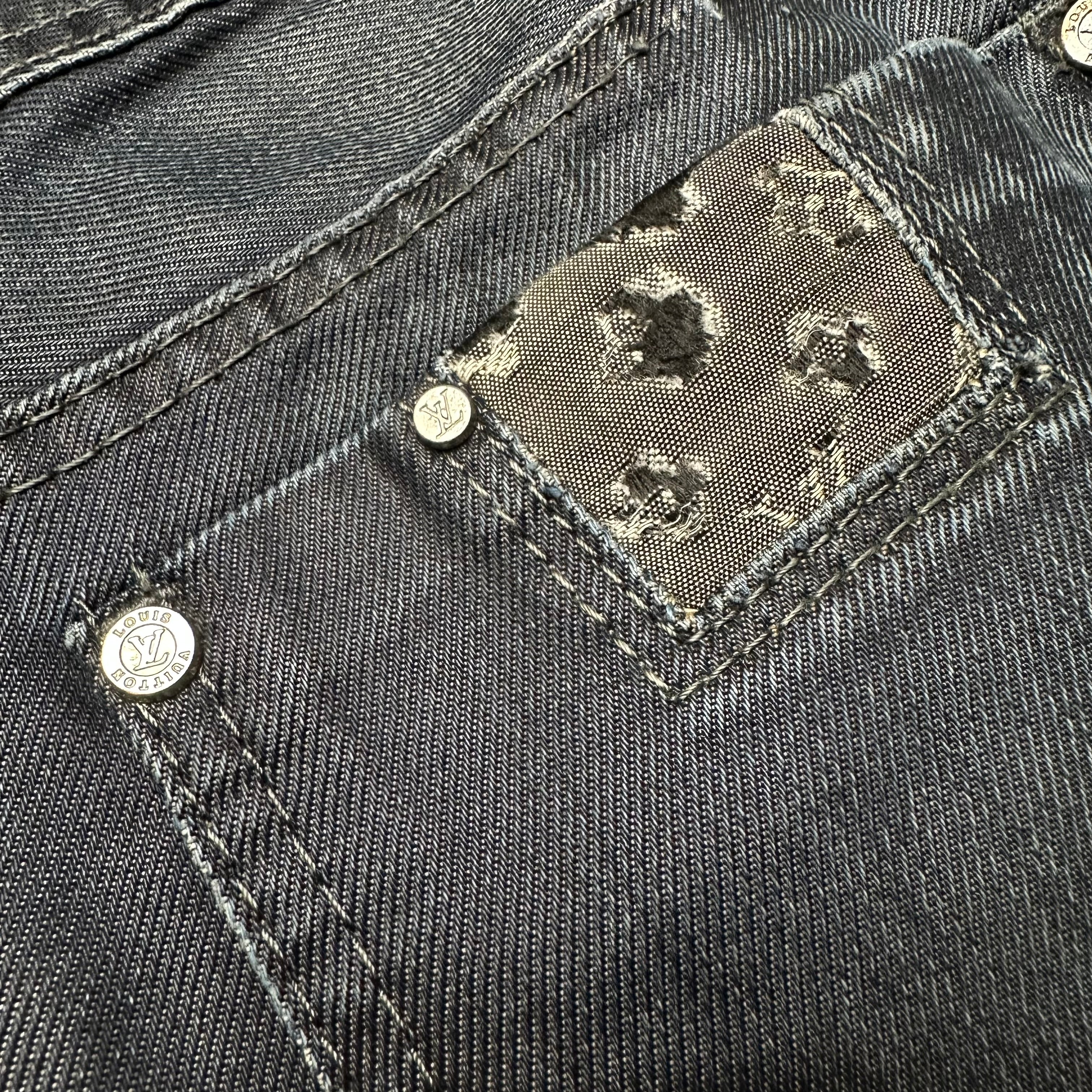 Vintage Customized LV Monogram Jeans (S-M)