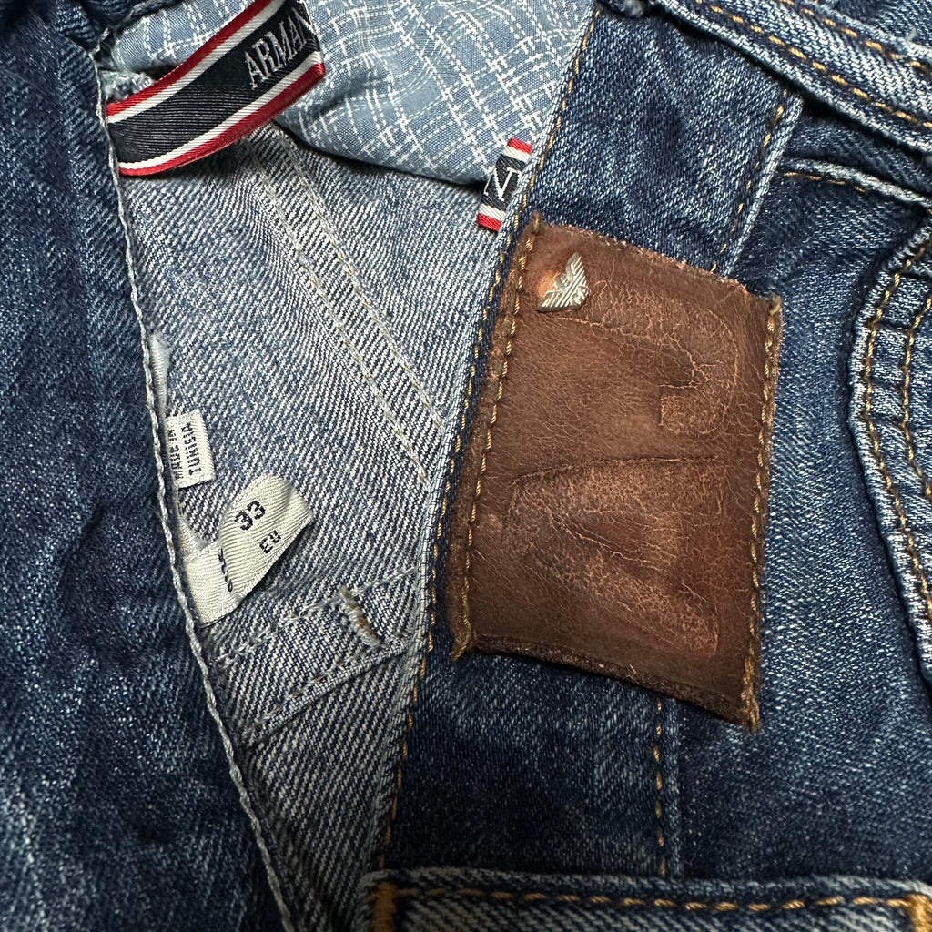 Vintage Baggy Armani Jeans (M / 33)