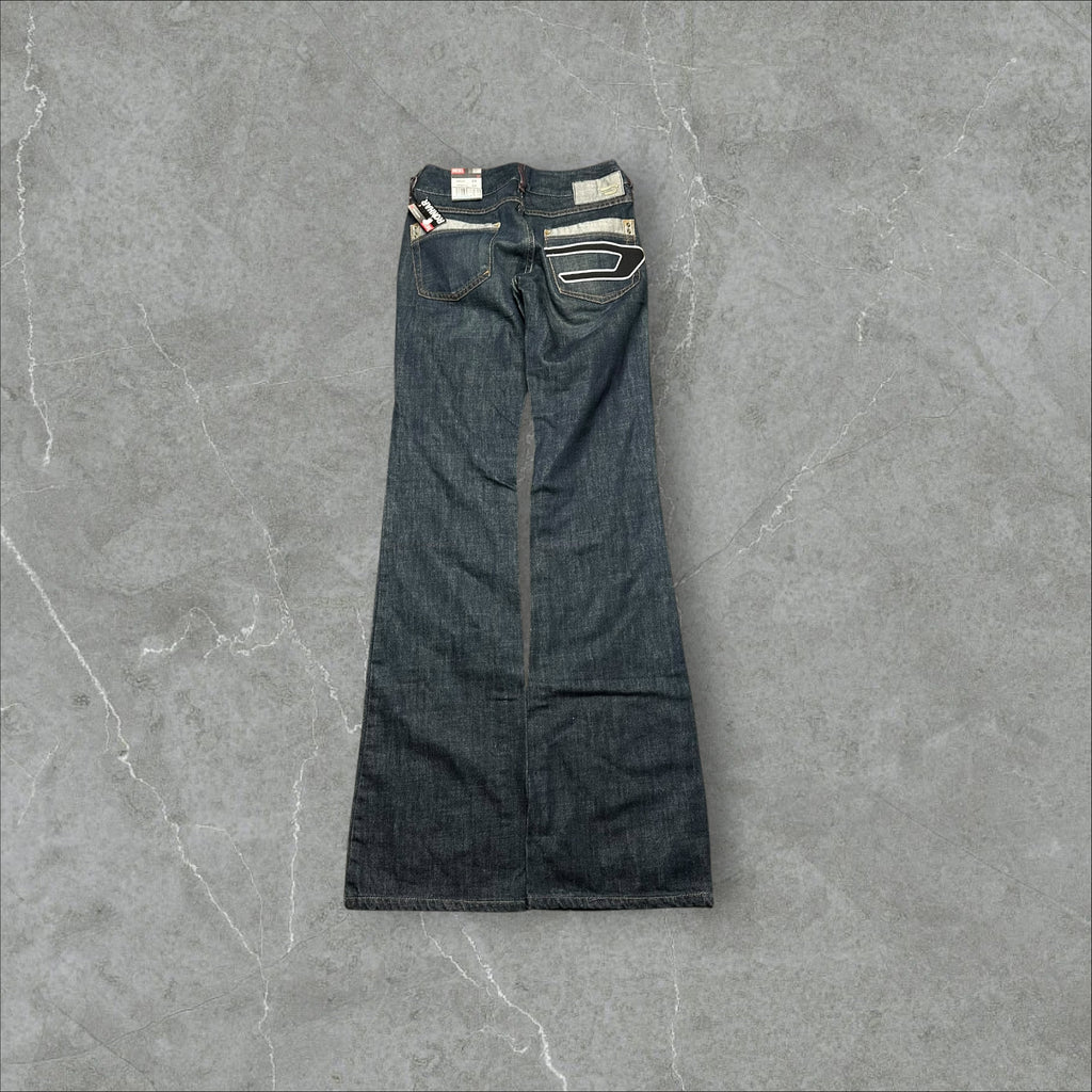 Neue Diesel Bootcut Jeans Damen Y2K (XXS)