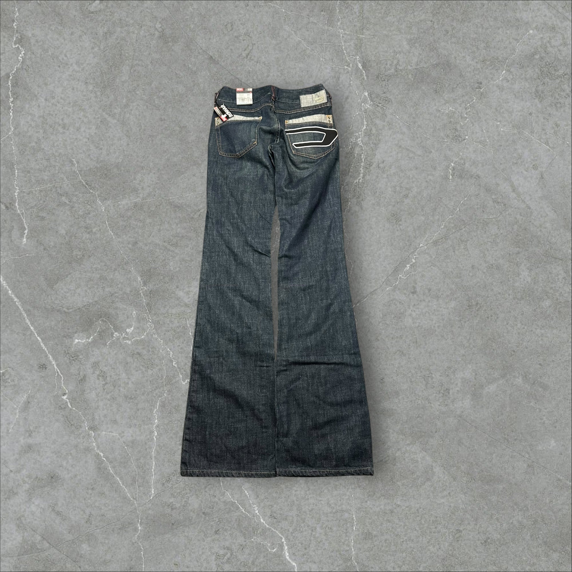 Neue Diesel Bootcut Jeans Damen Y2K (XXS)