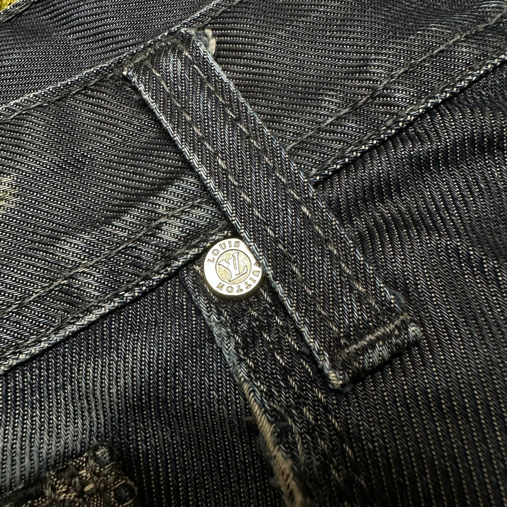 Vintage Customized LV Monogram Jeans (S-M)