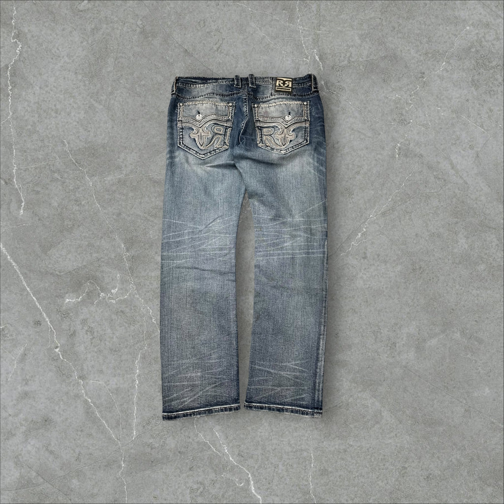 Vintage Rock Revival Jeans (XL-XXL)